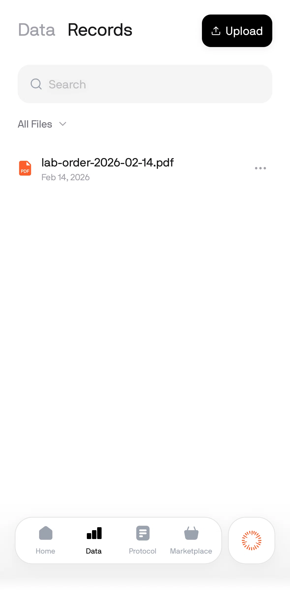 Superpower Screen screen in the Filtering records flow