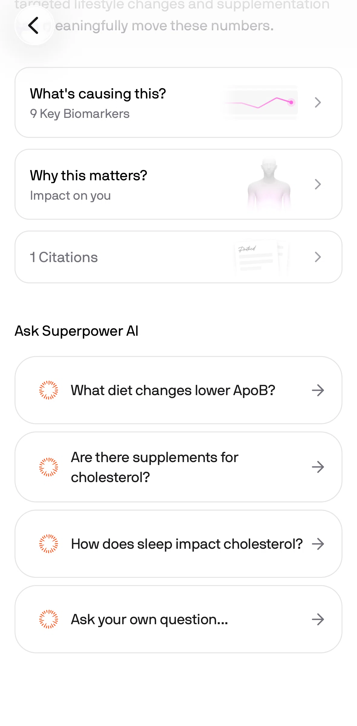 Superpower Screen screen in the What's causing this flow