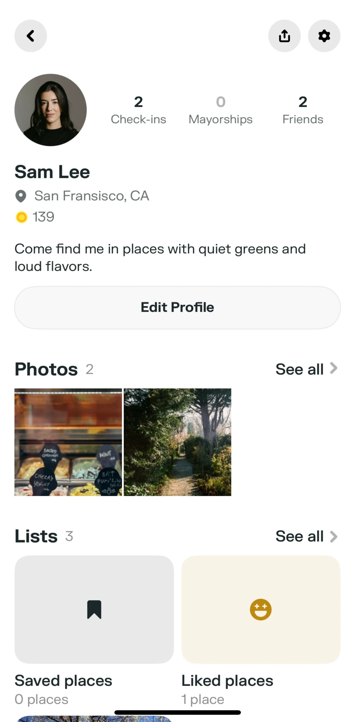 Swarm Screen screen in the Settings flow