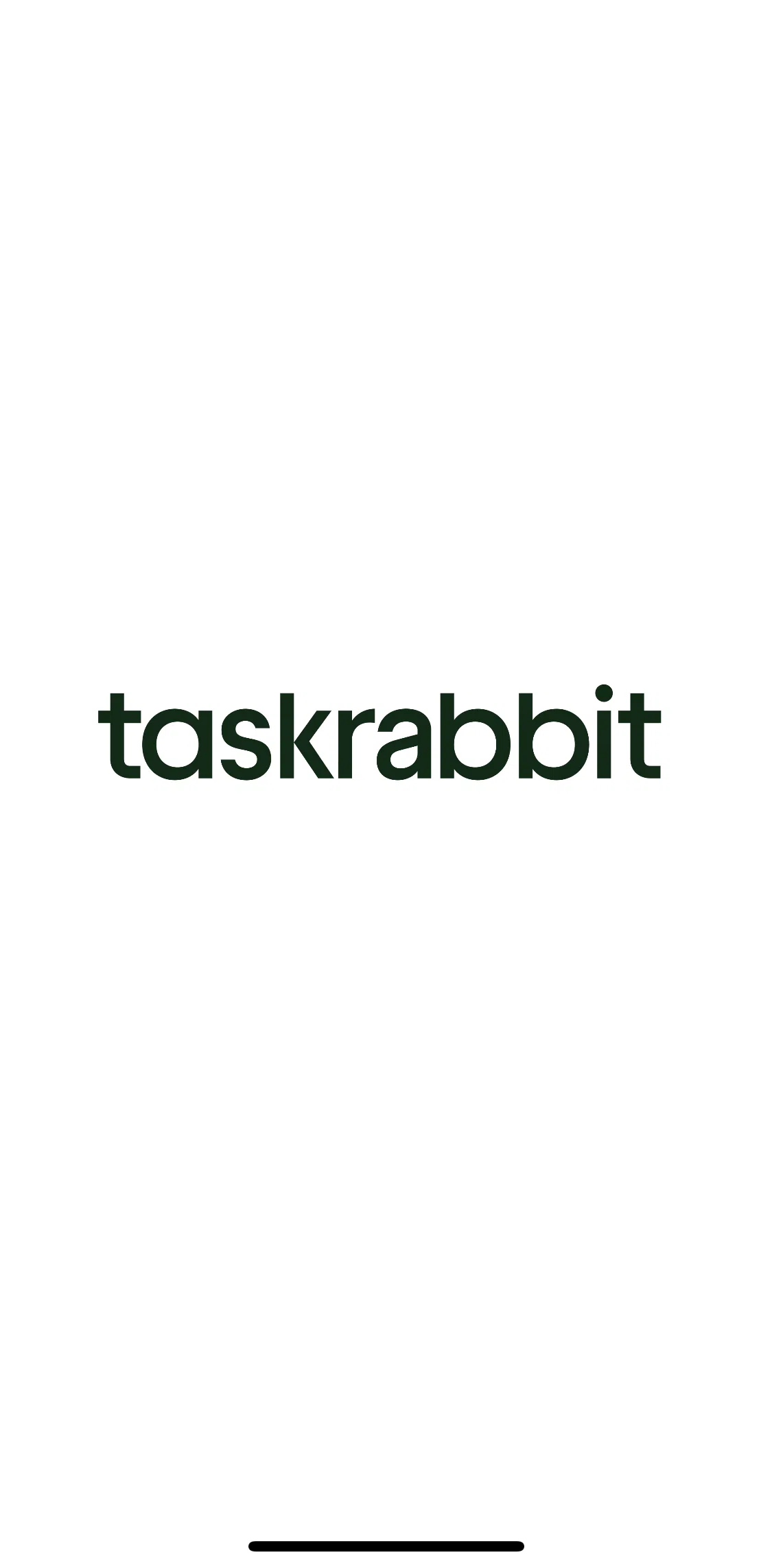 TaskRabbit Screen screen in the Onboarding flow