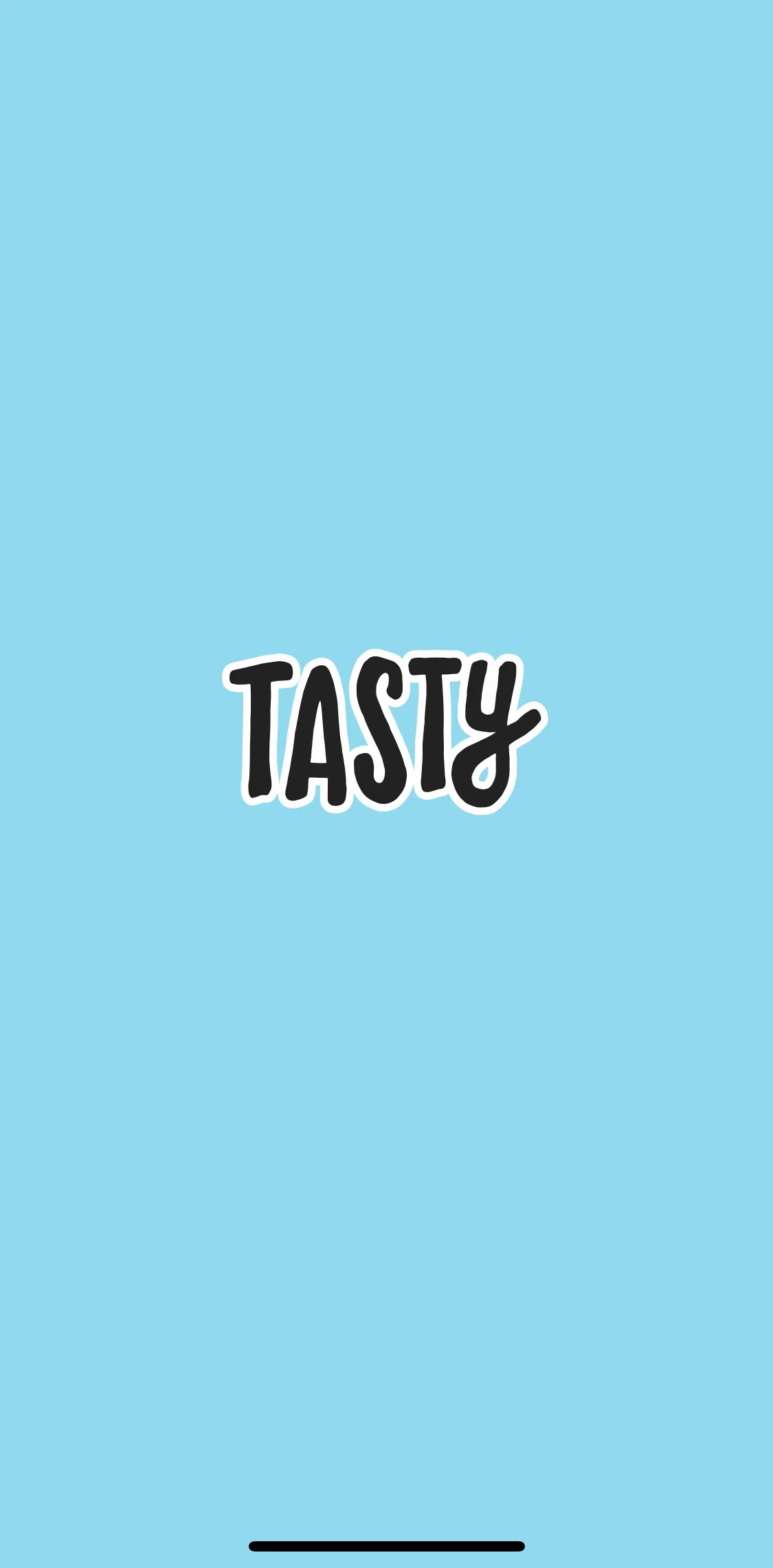 Tasty Screen screen in the Onboarding flow