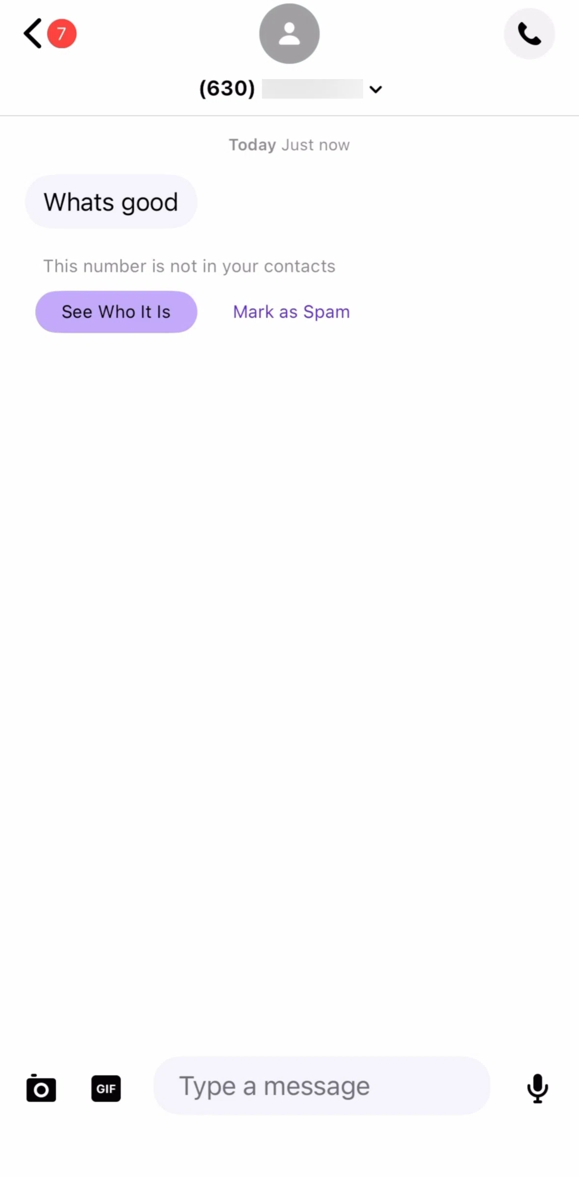 TextNow Screen screen in the Changing a wallpaper (chat) flow