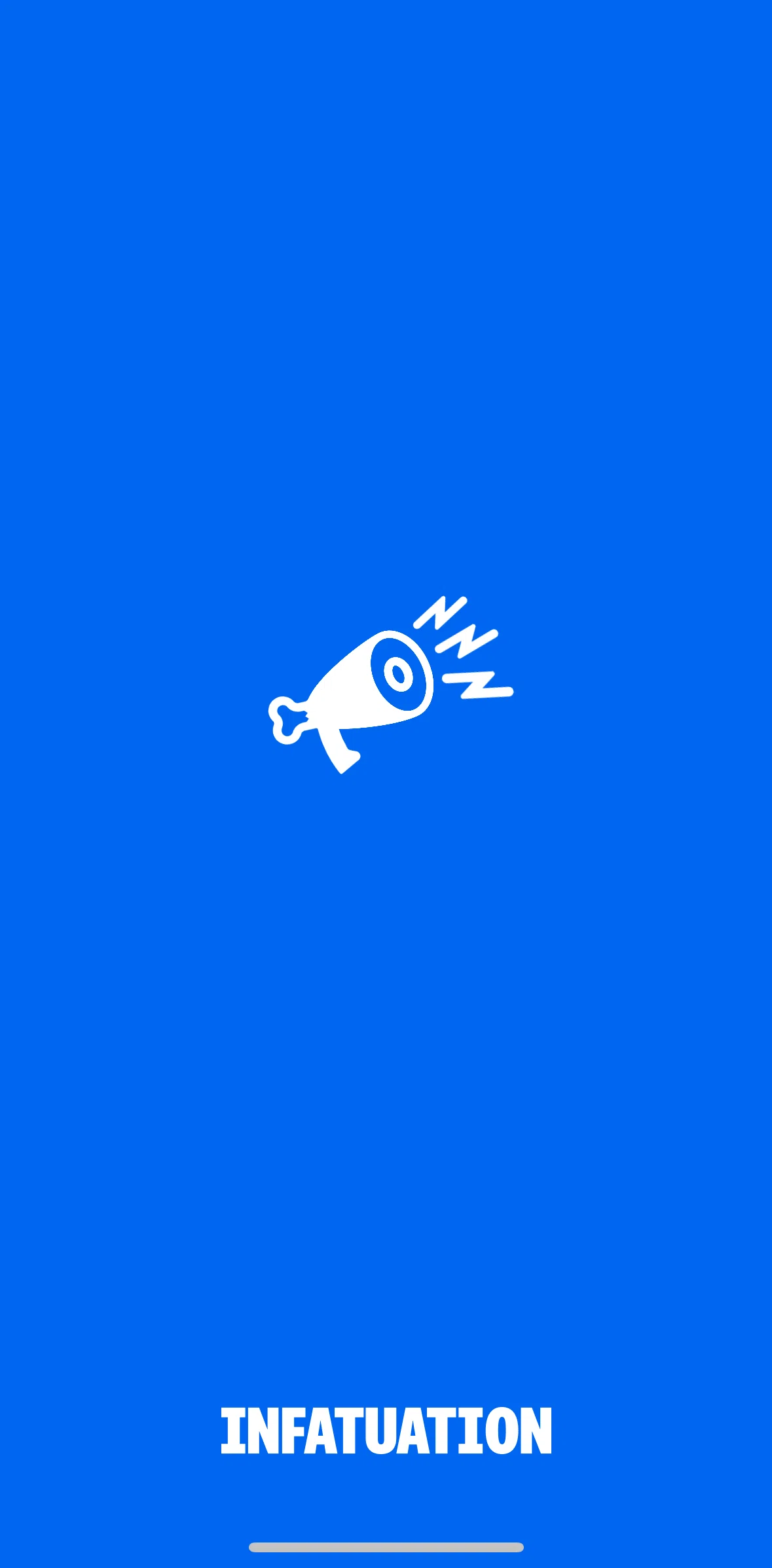 The Infatuation Screen screen in the Onboarding flow