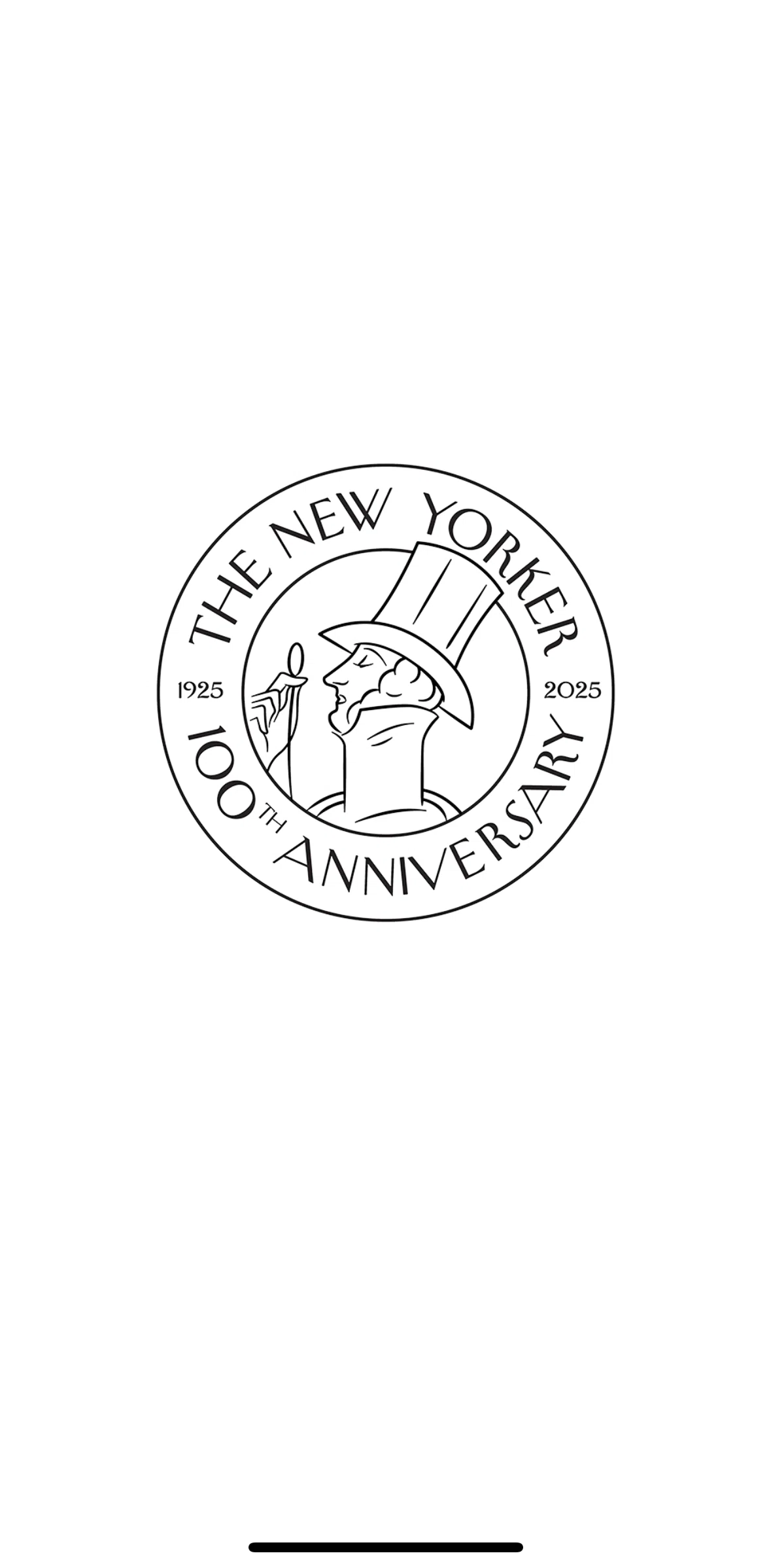 The New Yorker Screen screen in the Onboarding flow