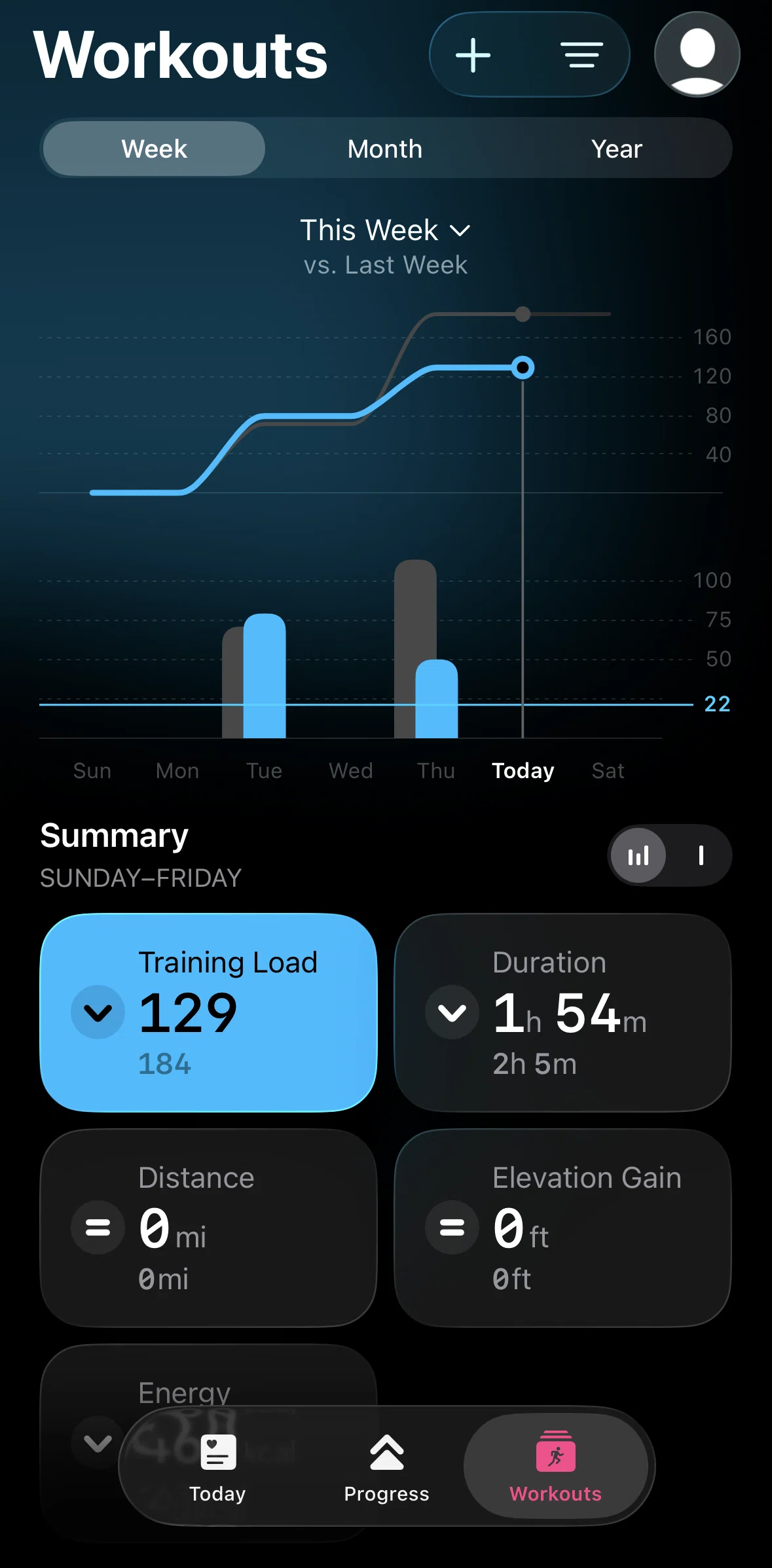 The Outsiders Screen screen in the Choosing a different week flow