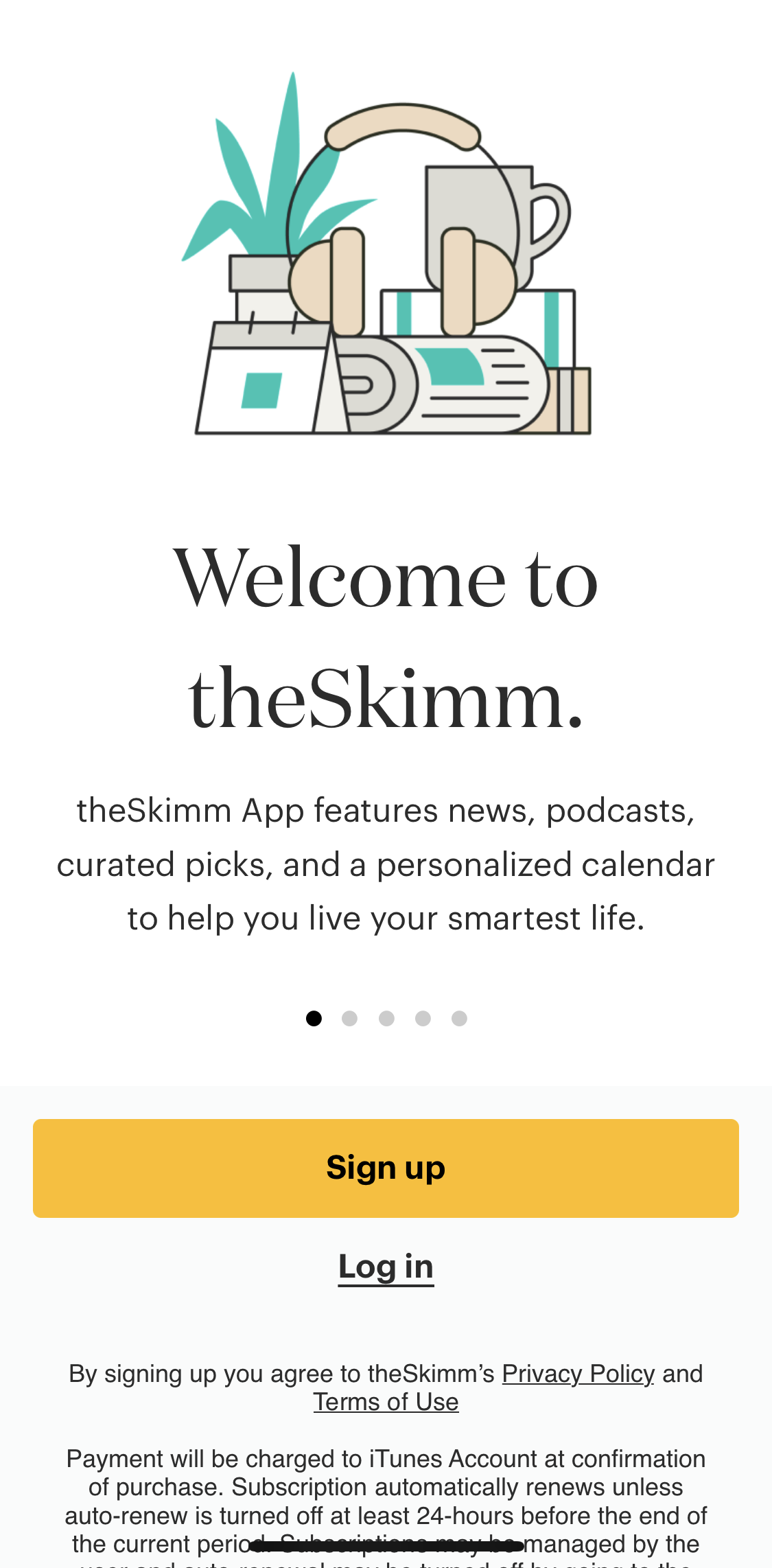 theSkimm General Browsing preview