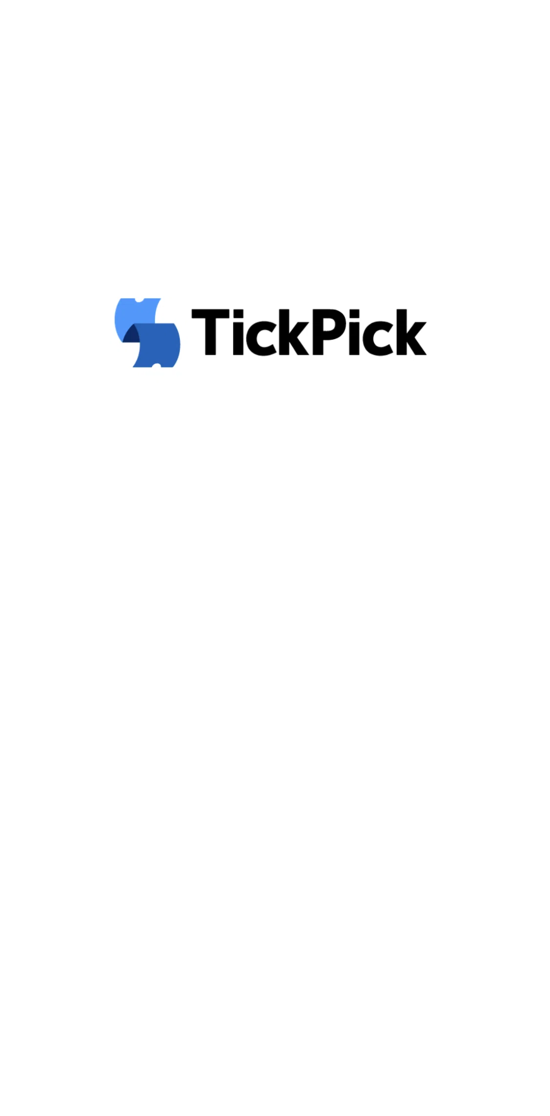 TickPick Screen screen in the Onboarding flow