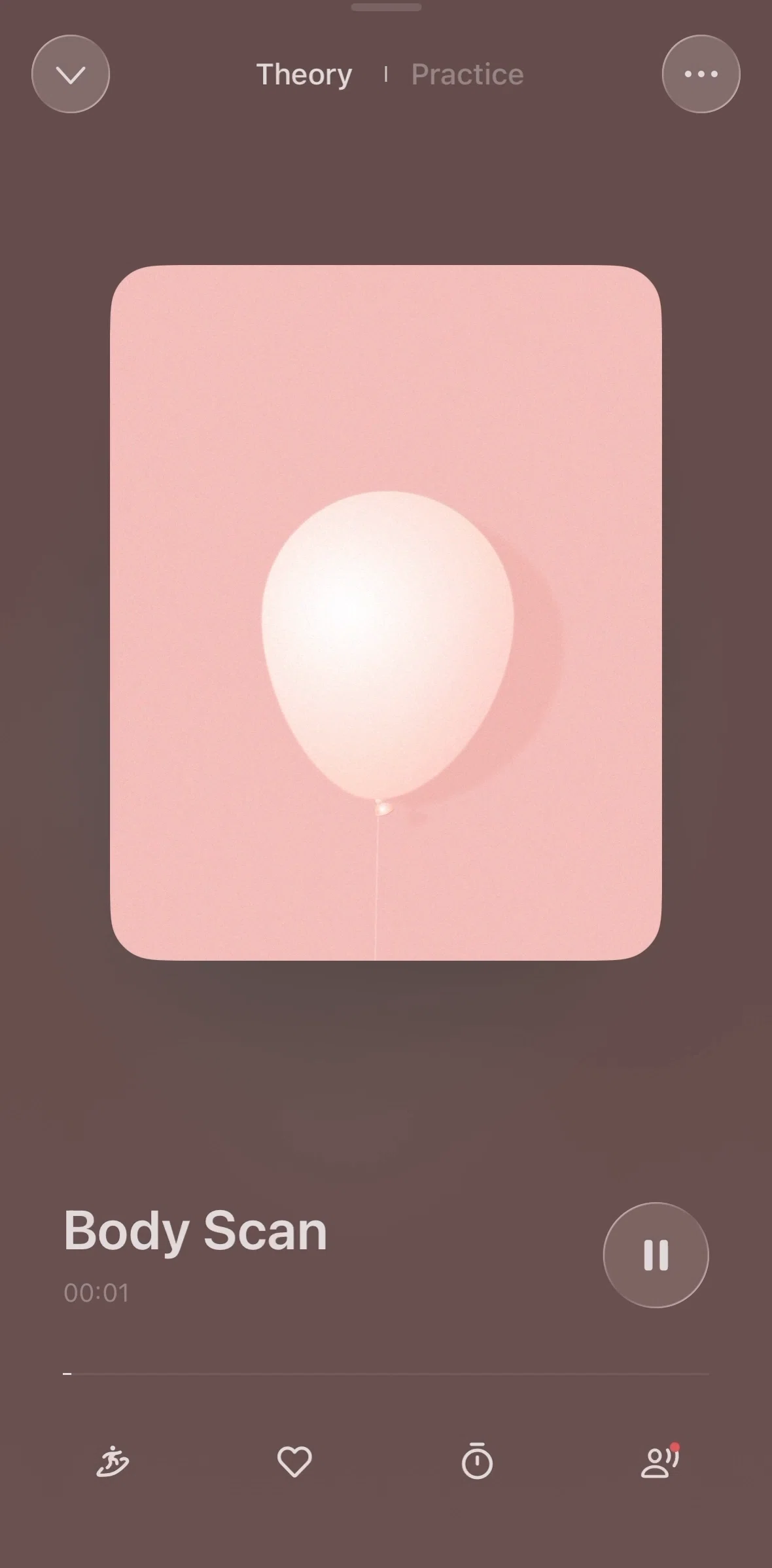 TIDE Screen screen in the Audio settings flow