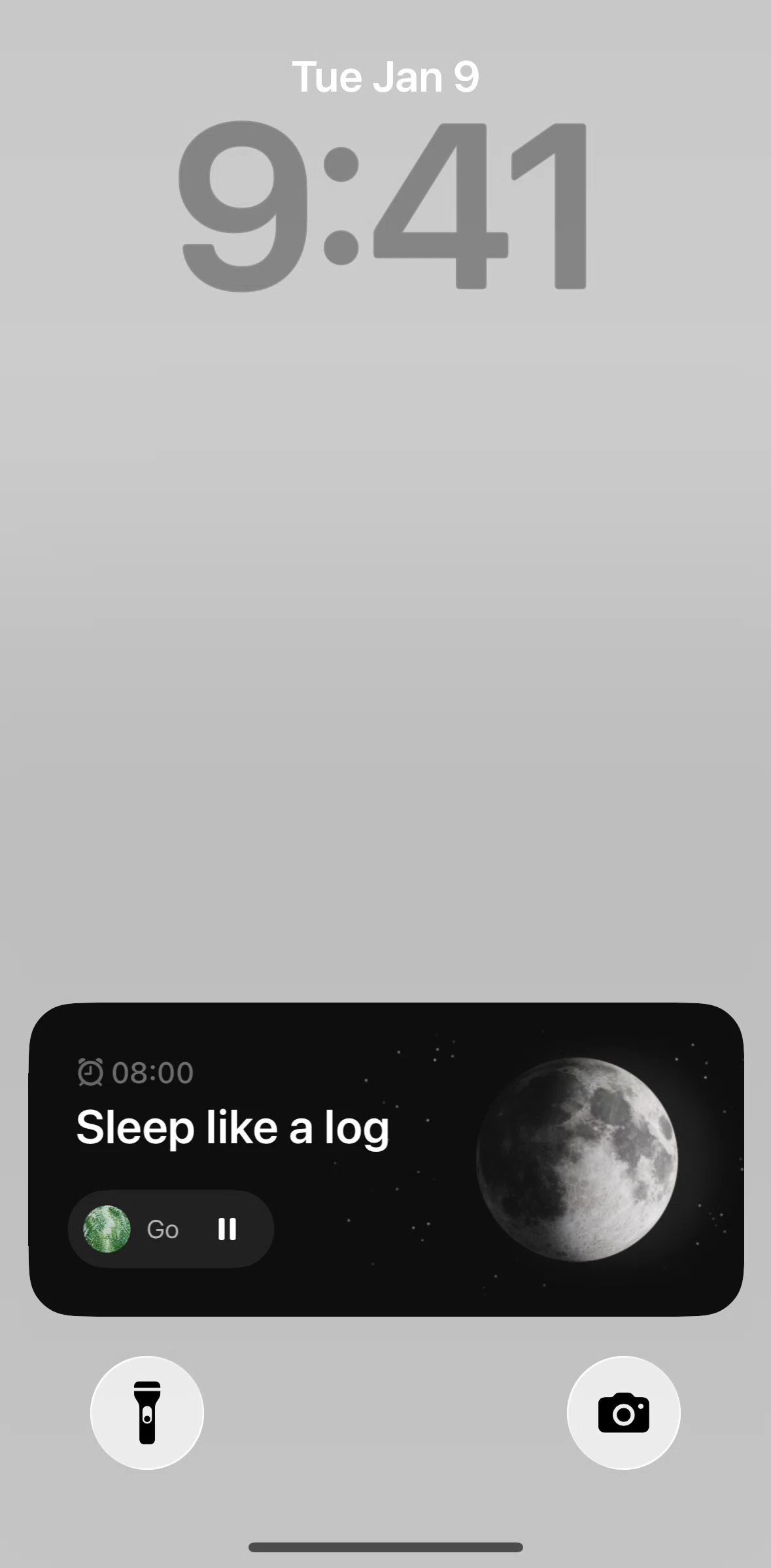 TIDE Screen screen in the Live Activities flow