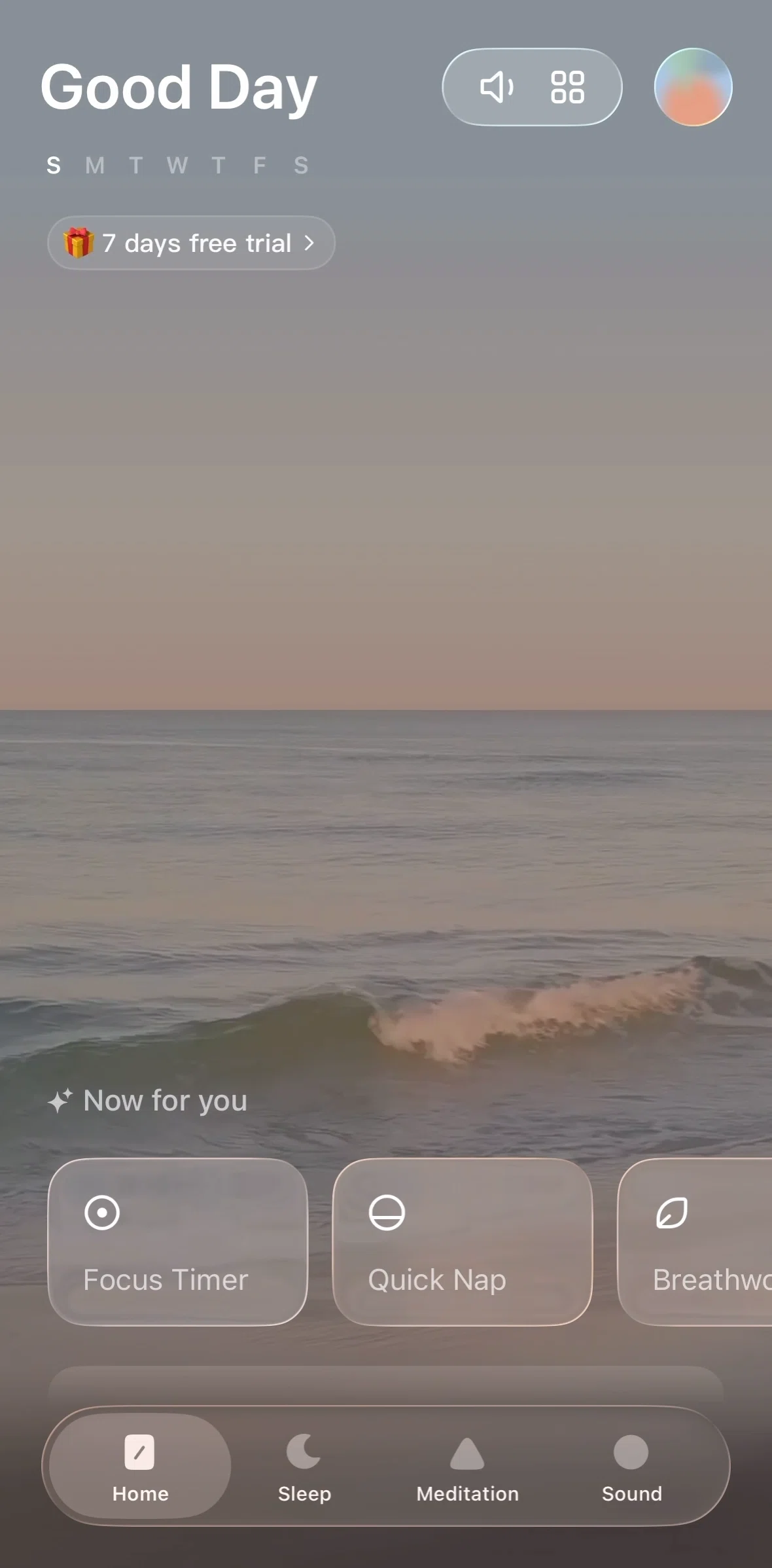 TIDE Screen screen in the Subscribing to TIDE Plus flow