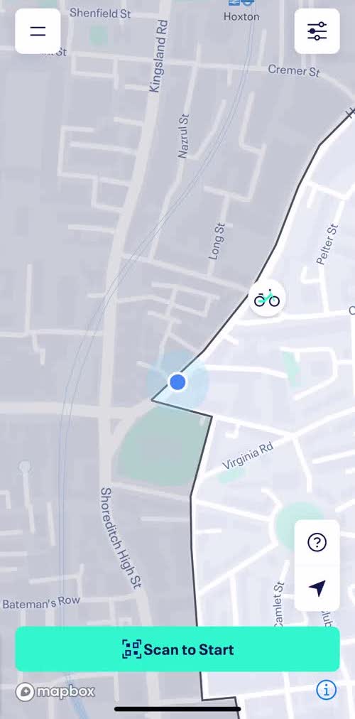 Tier Browse map screen in the Cancelling Your Subscription flow