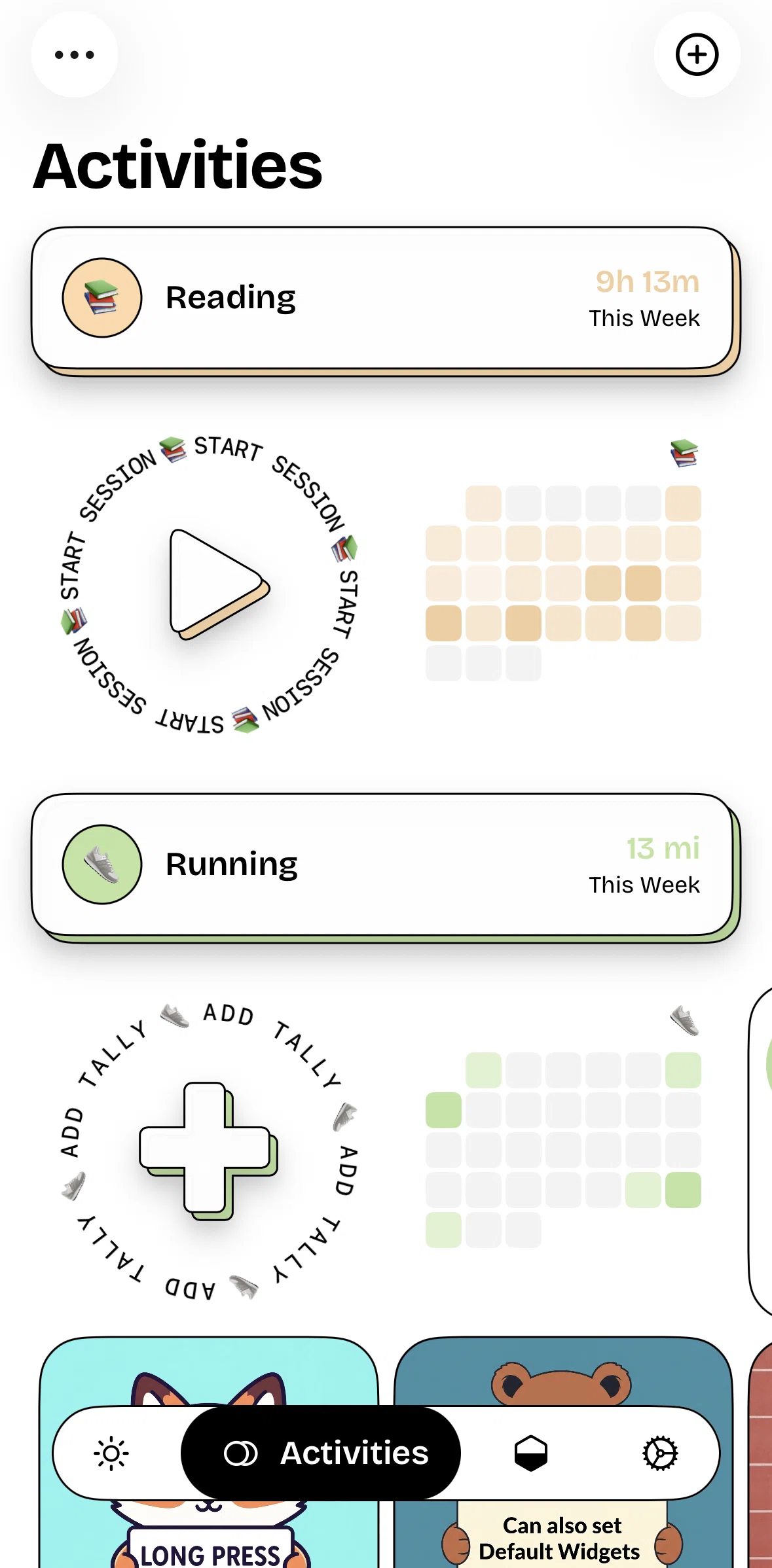 timespent Screen screen in the Activity detail flow