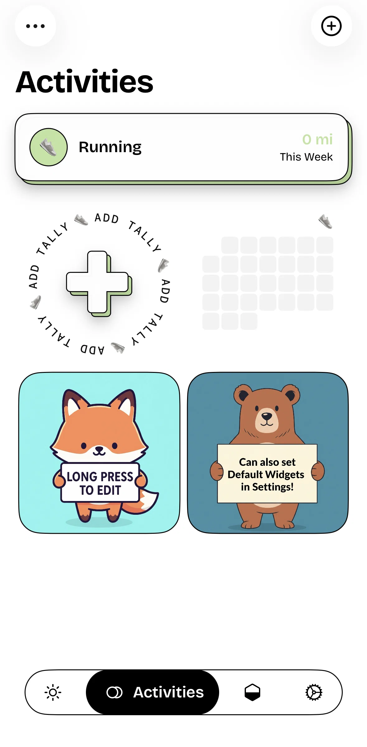 timespent Screen screen in the Editing widgets flow