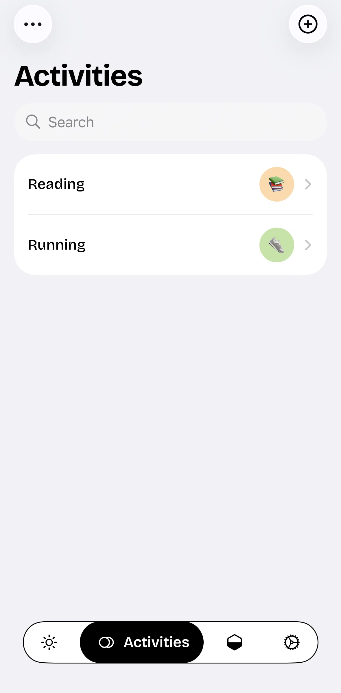 timespent Screen screen in the Searching activities flow