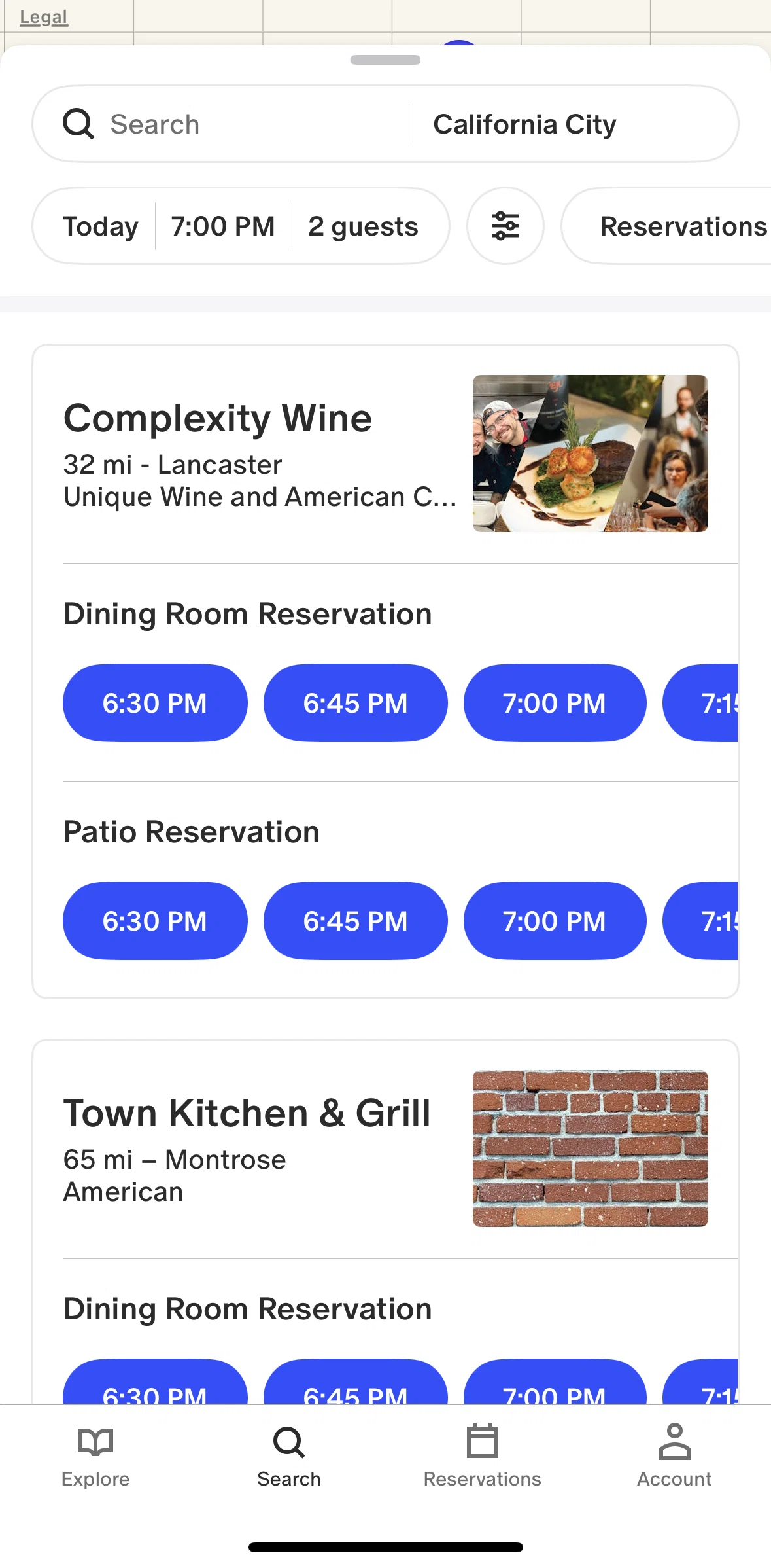 Tock Screen screen in the Customizing date and time flow