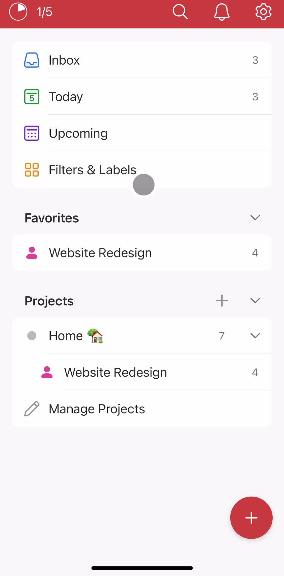 Todoist General Browsing preview