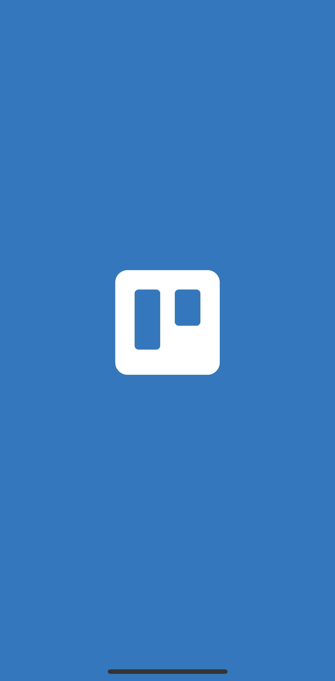Trello Screen screen in the Logging in flow