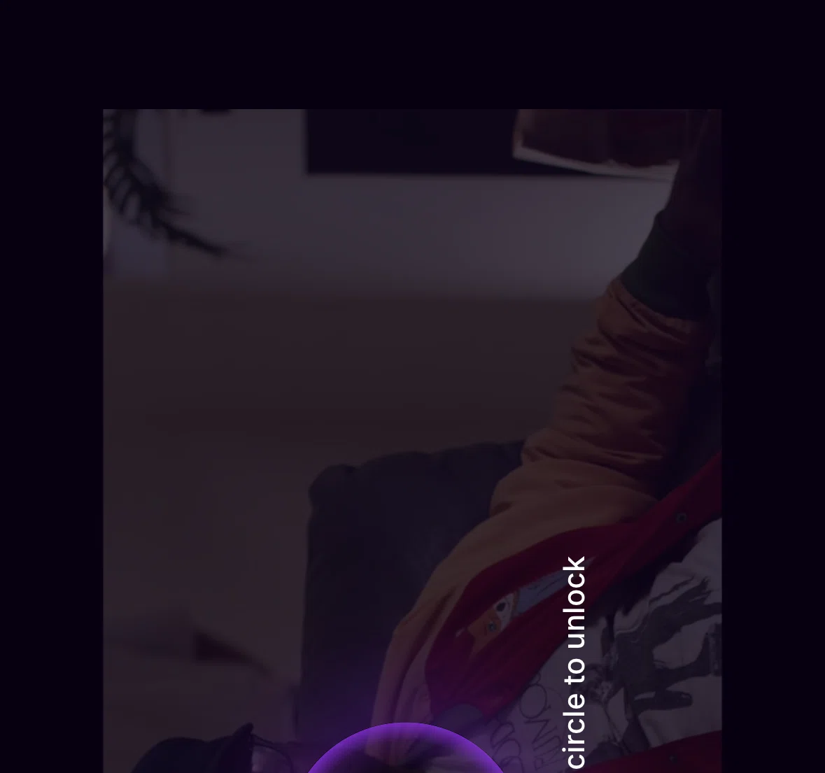Tubi Screen screen in the Turning off lock screen flow