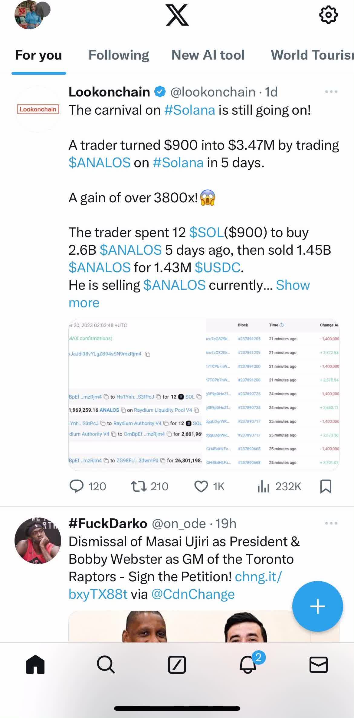 Twitter Home screen in the Deactivating Your Account flow