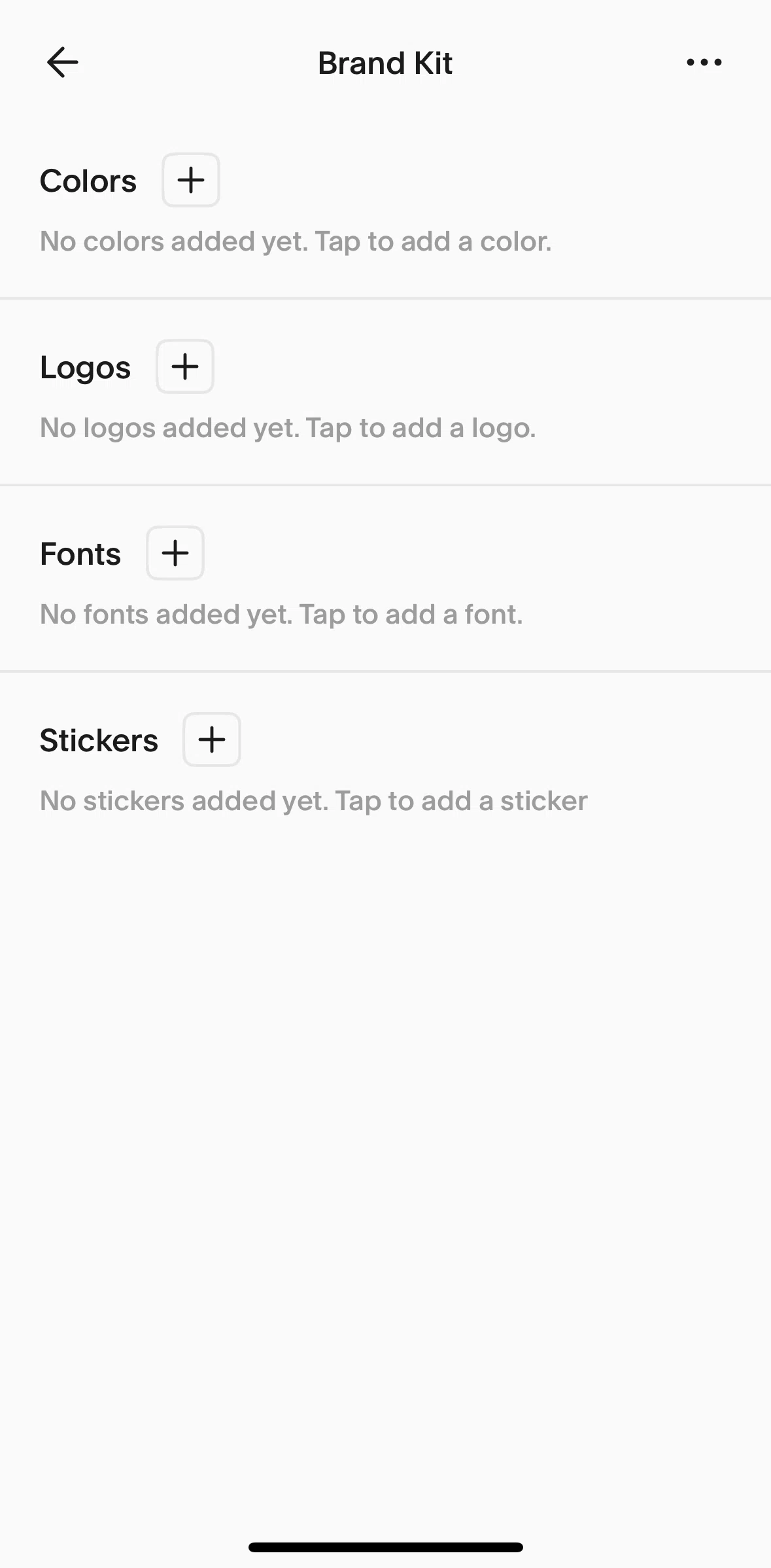 Unfold Screen screen in the Adding a color flow