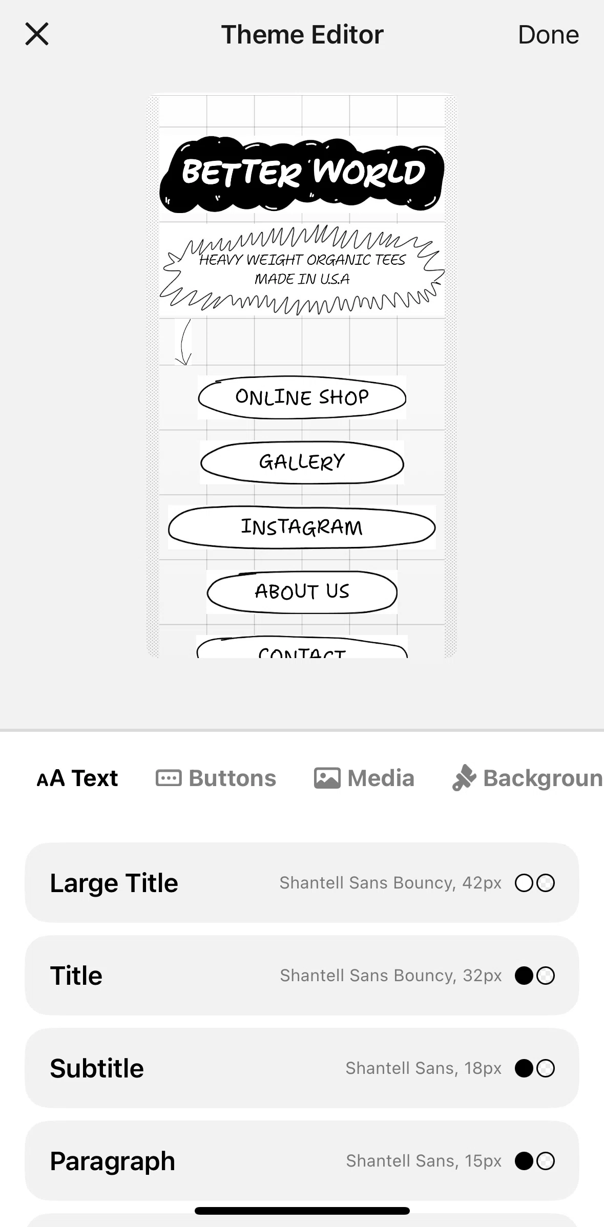 Universe Screen screen in the Changing map style flow