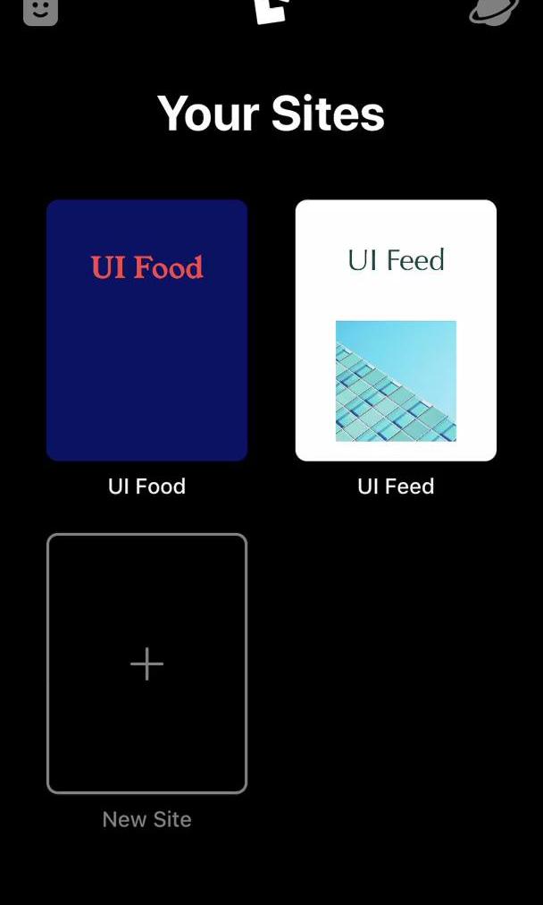 Universe Websites screen in the Upgrading Your Account flow