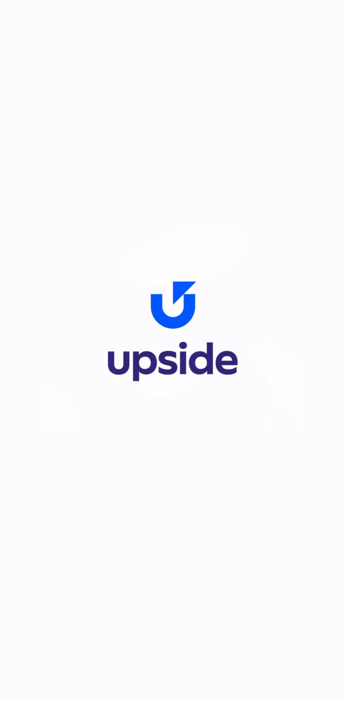 Upside Screen screen in the Onboarding flow