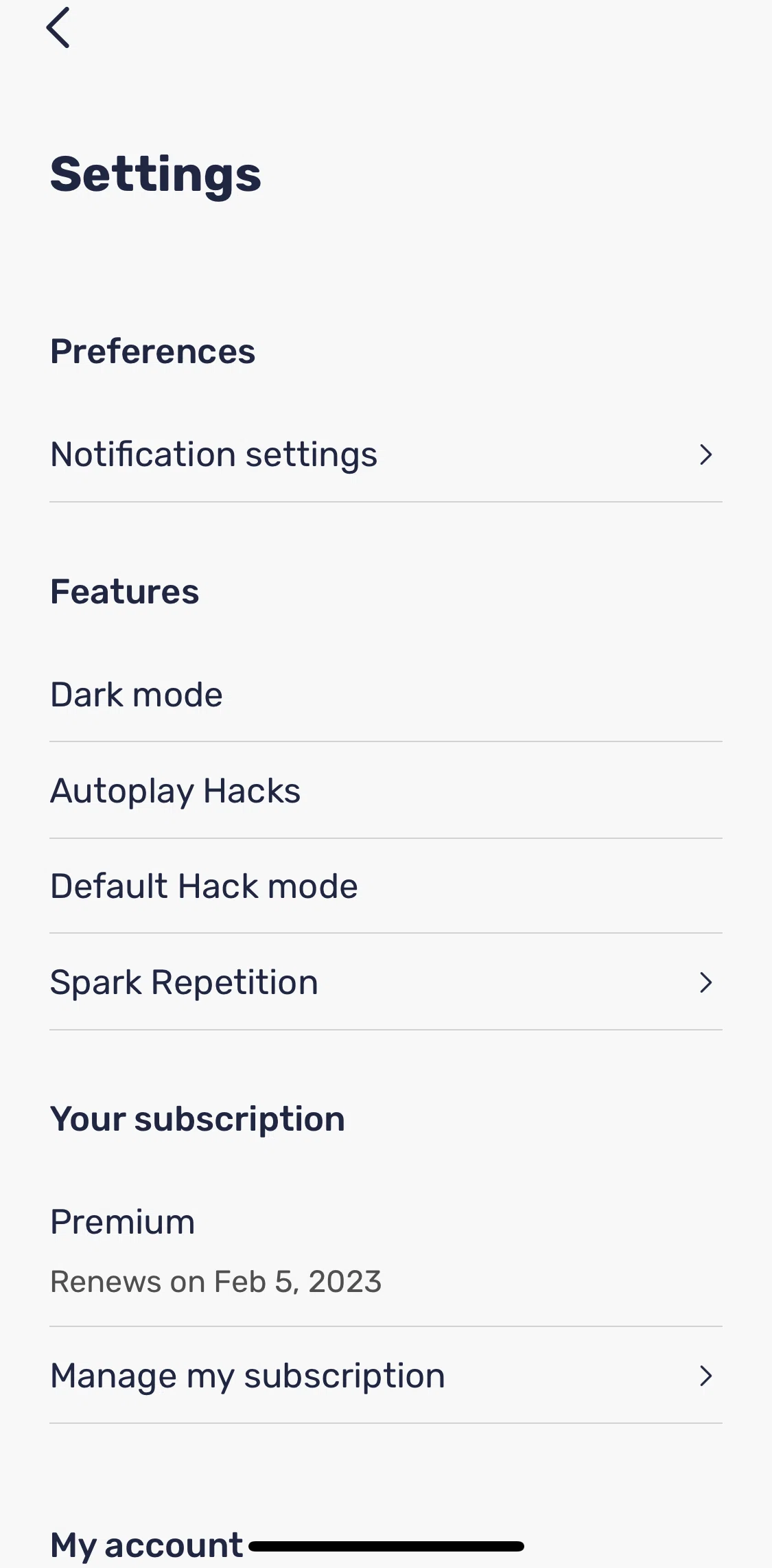 Uptime Screen screen in the Cancelling subscription plan flow