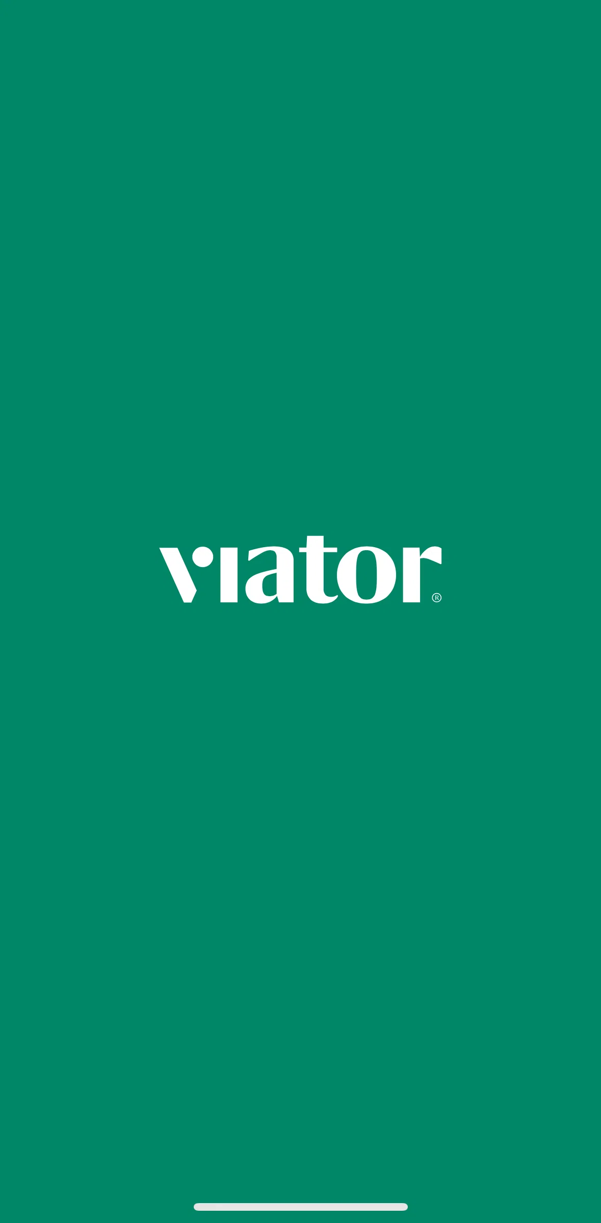 Viator Screen screen in the Onboarding flow
