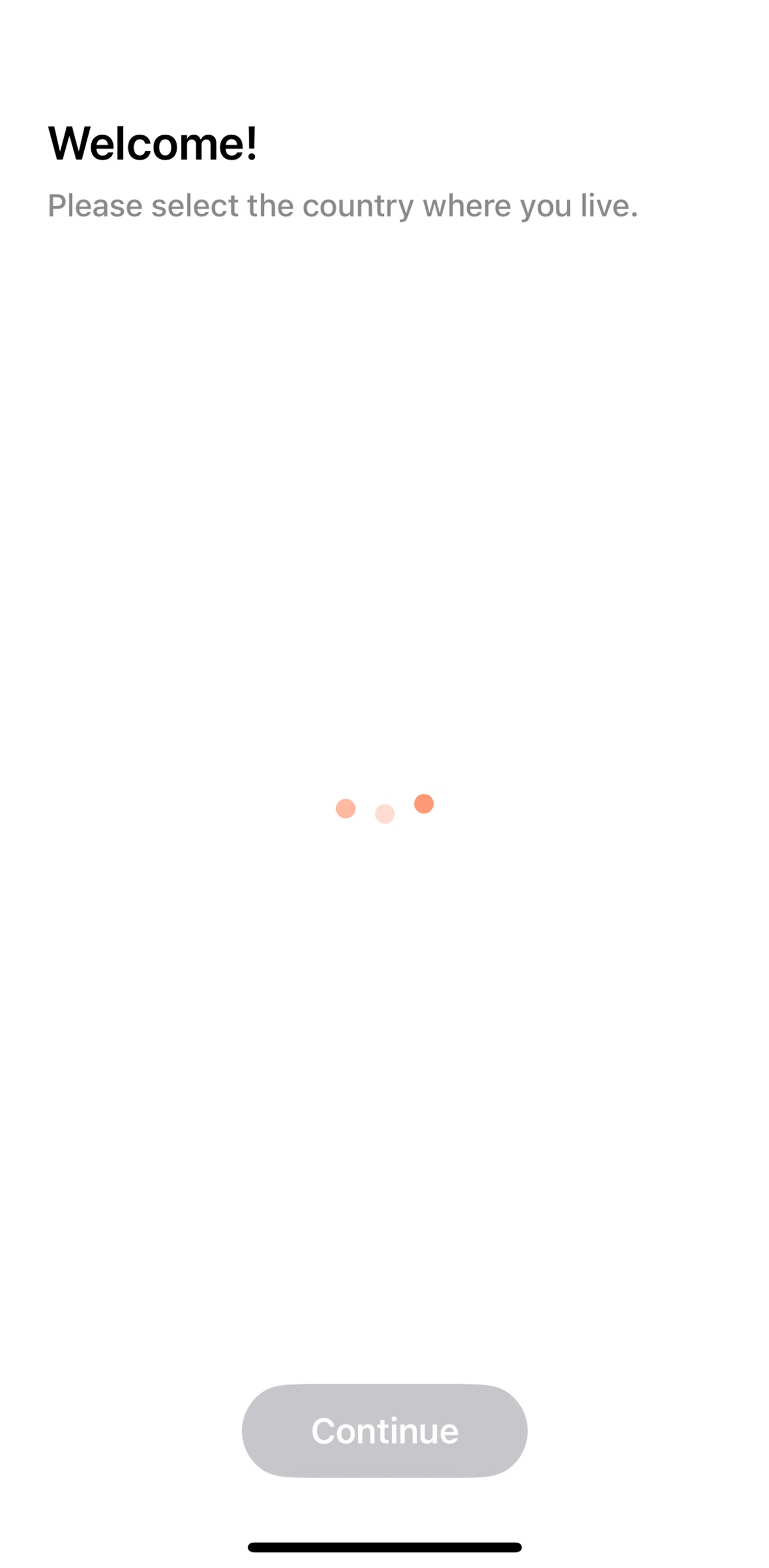 Vipps Screen screen in the Onboarding flow