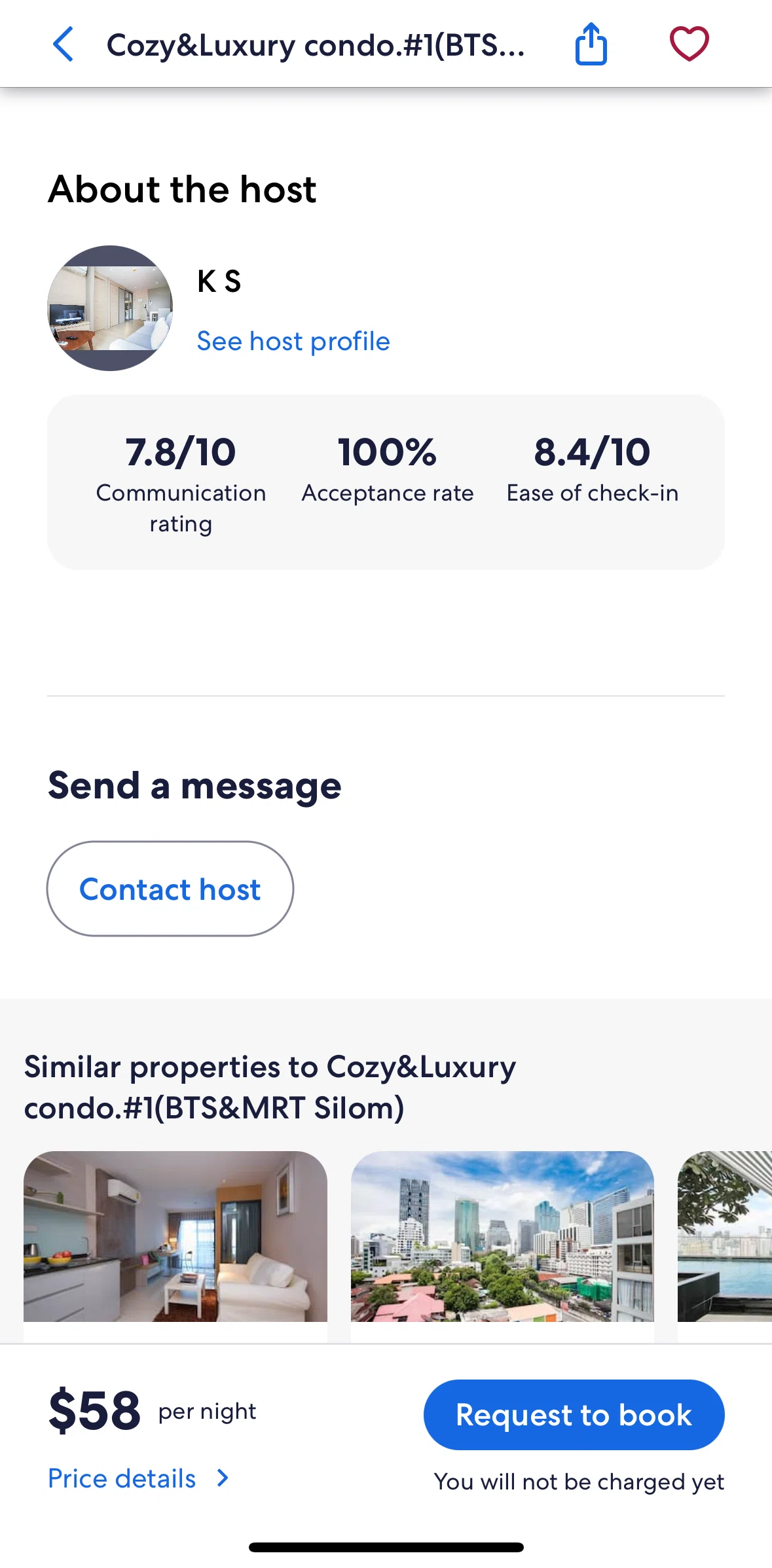 Vrbo Screen screen in the Host profile flow