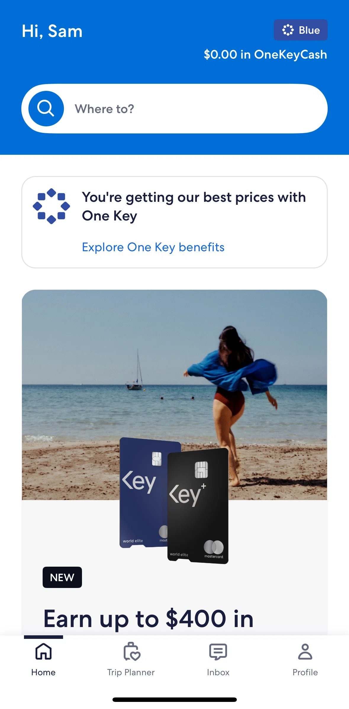 Vrbo Screen screen in the Inbox flow