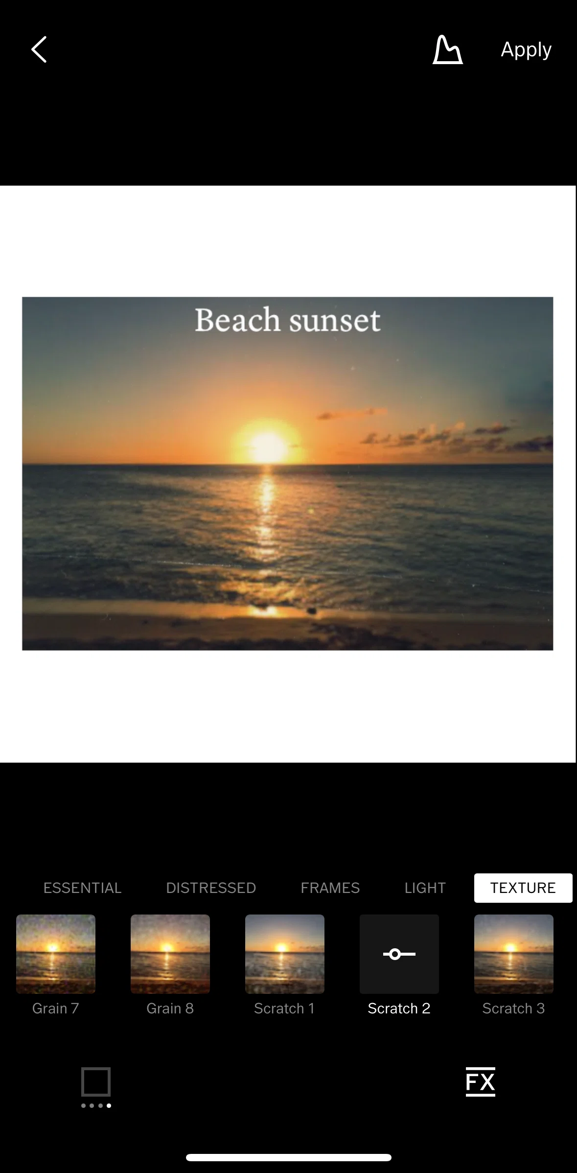 Vsco Screen screen in the View RGB setting flow