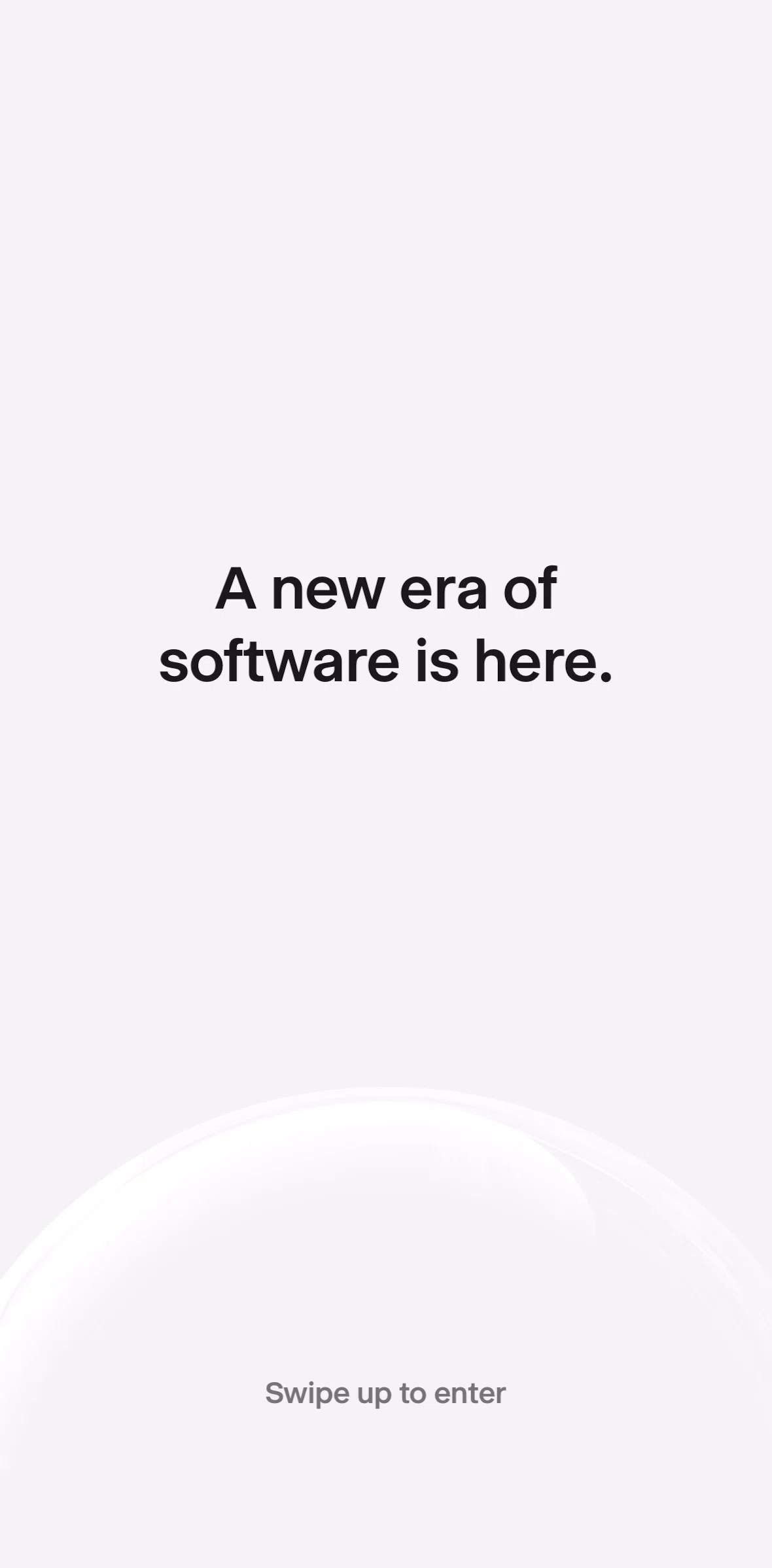 Wabi Screen screen in the Logging in flow