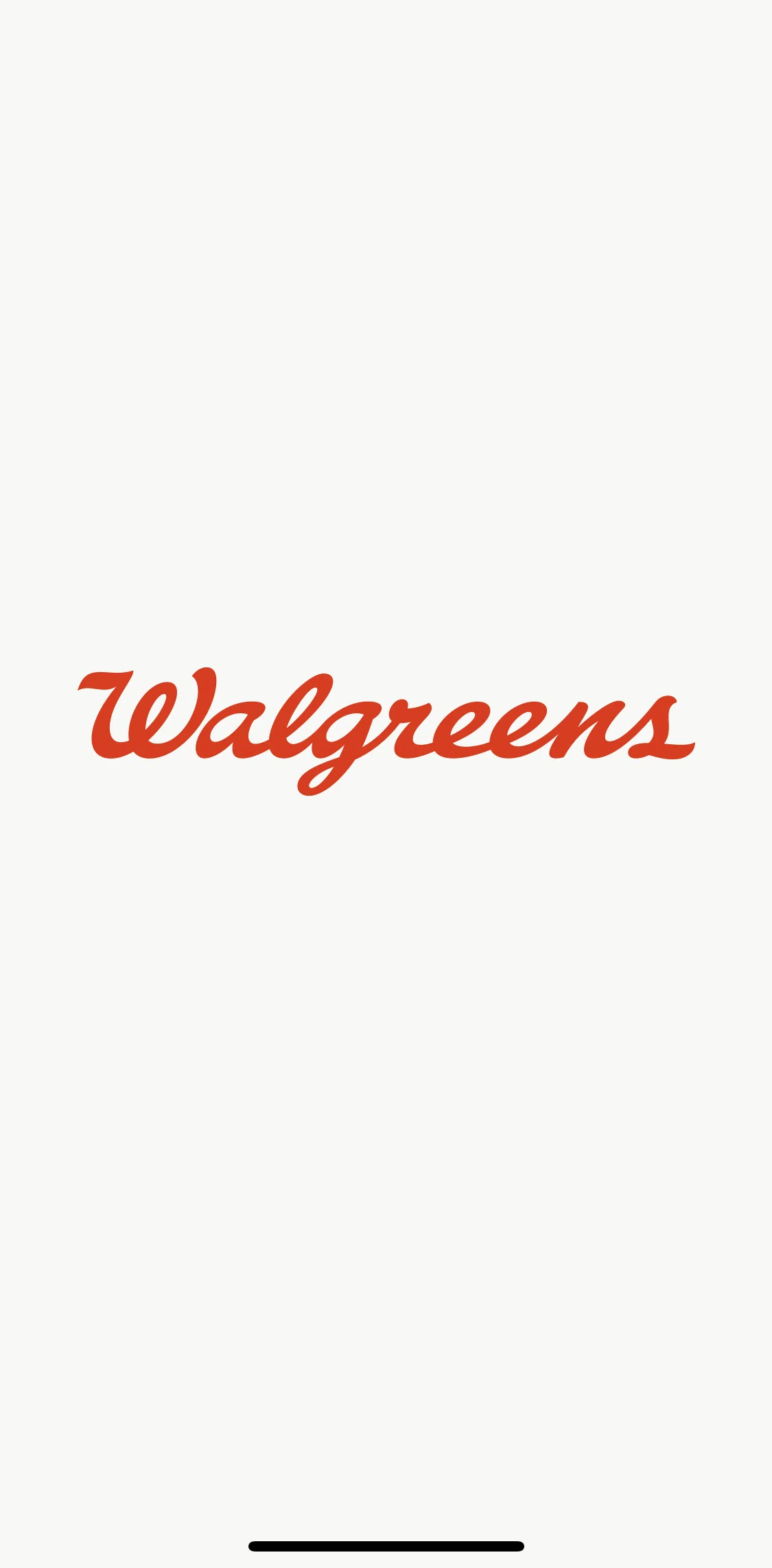 Walgreens Screen screen in the Onboarding flow