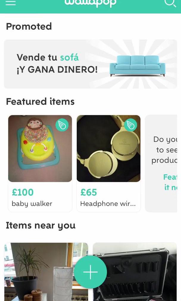 Wallapop Listing A Product preview