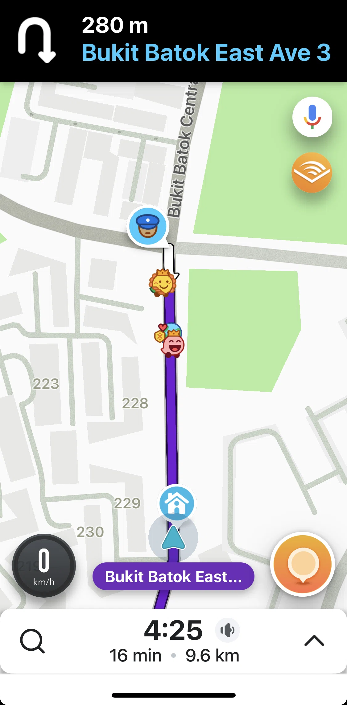 Waze Screen screen in the Voice and sound settings flow