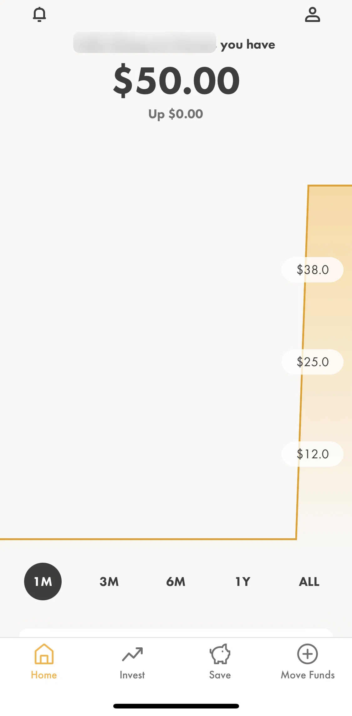 Wealthsimple Invest Screen screen in the Profile flow