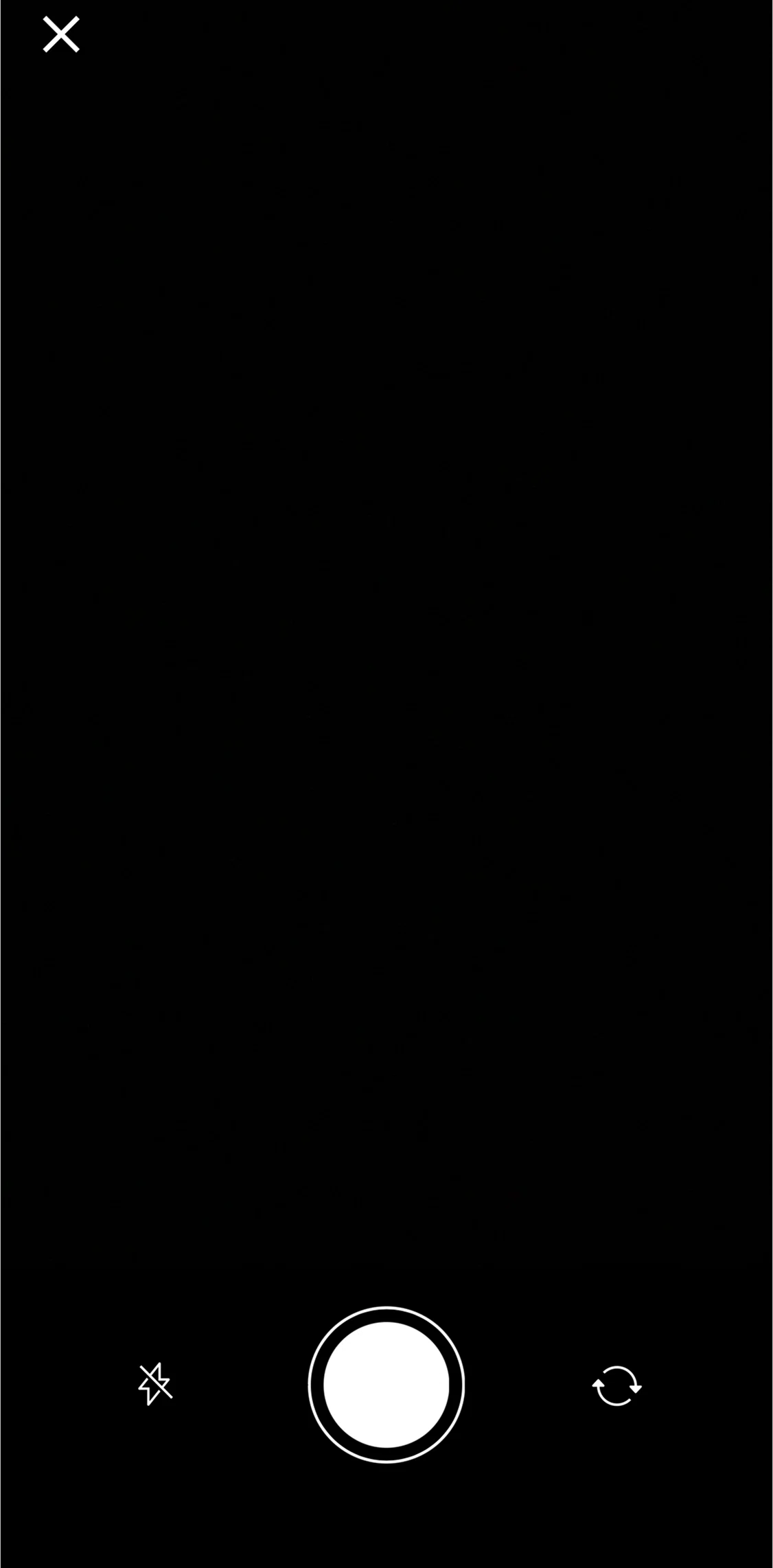 WeChat Screen screen in the Sending a video flow