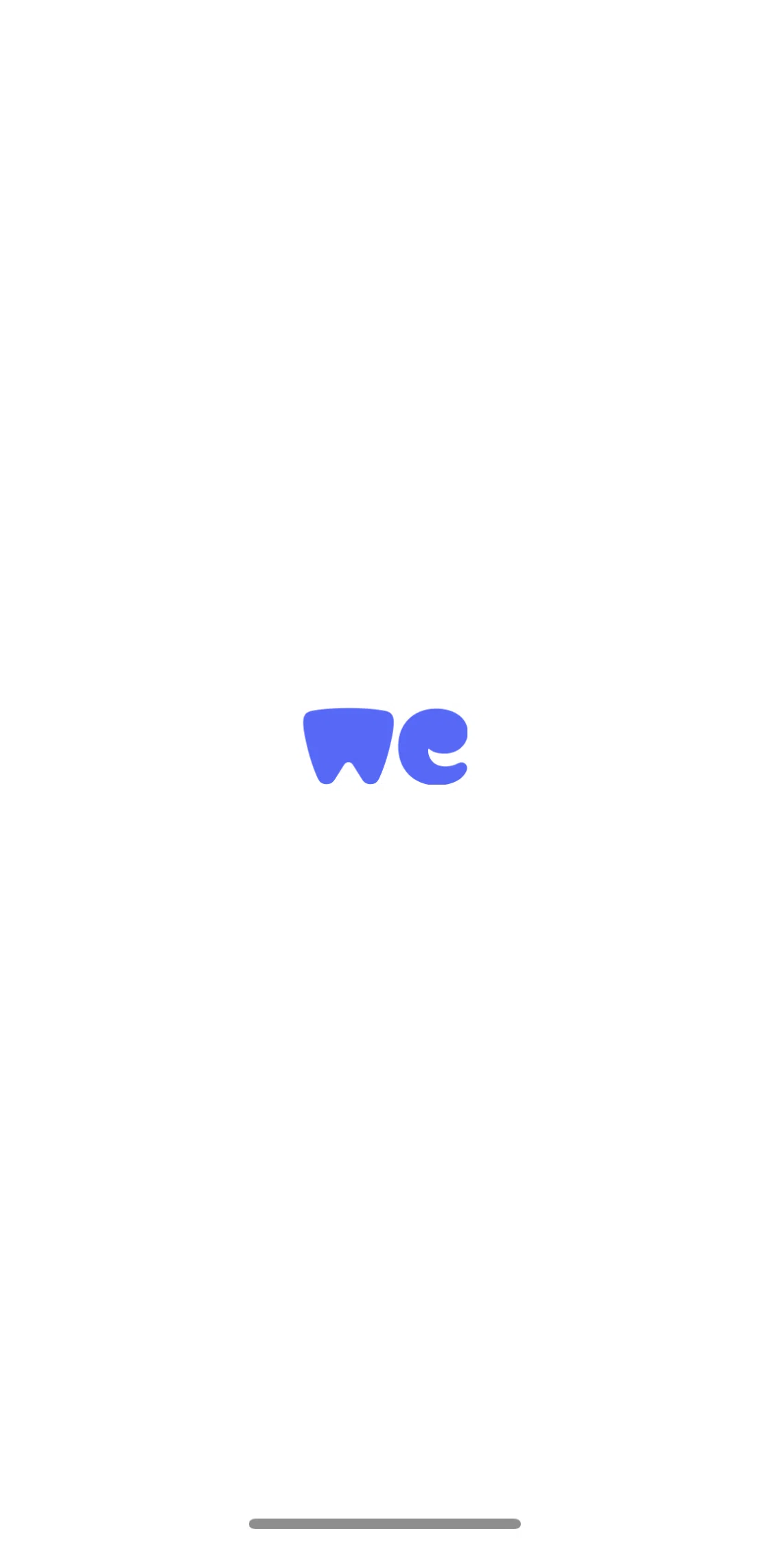 WeTransfer Screen screen in the Onboarding flow