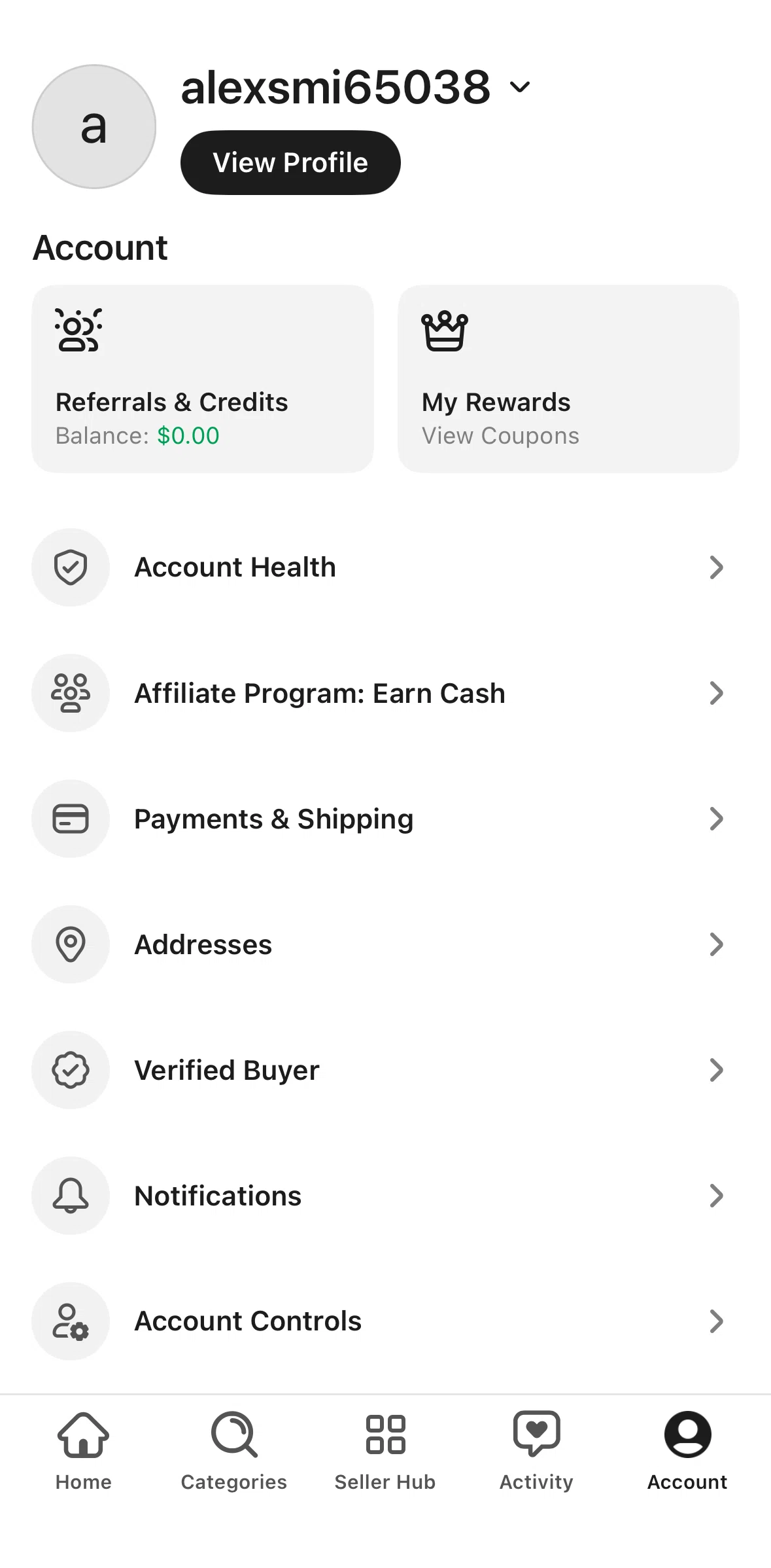 Whatnot Screen screen in the Adding a new account flow