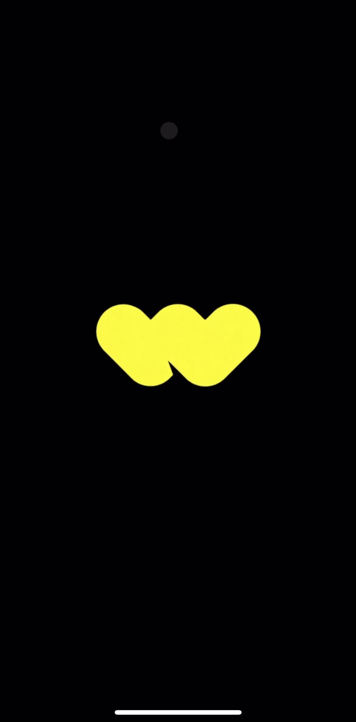 Whatnot Splash screen screen in the Onboarding flow