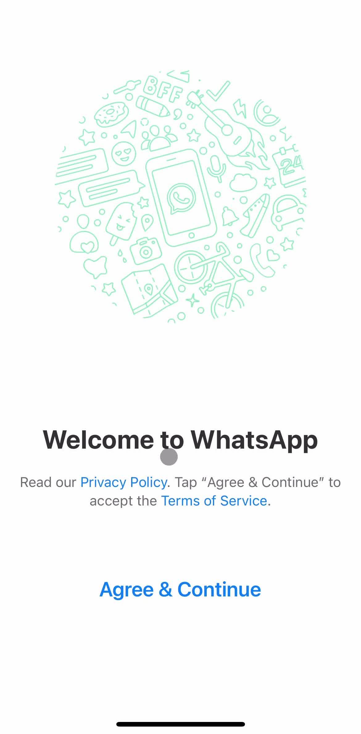 Whatsapp Onboarding preview