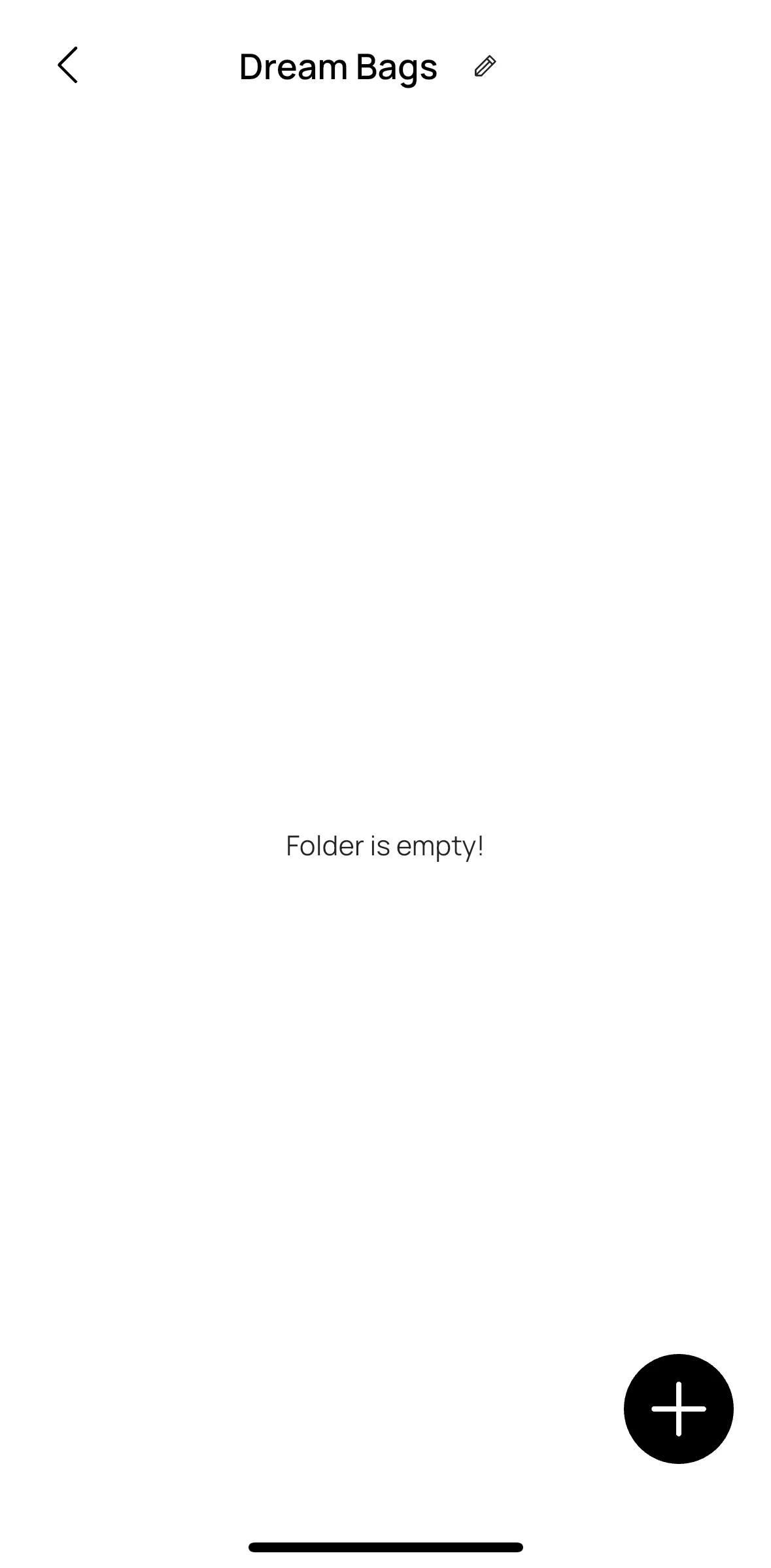 Whering Screen screen in the Adding item to wishlist flow