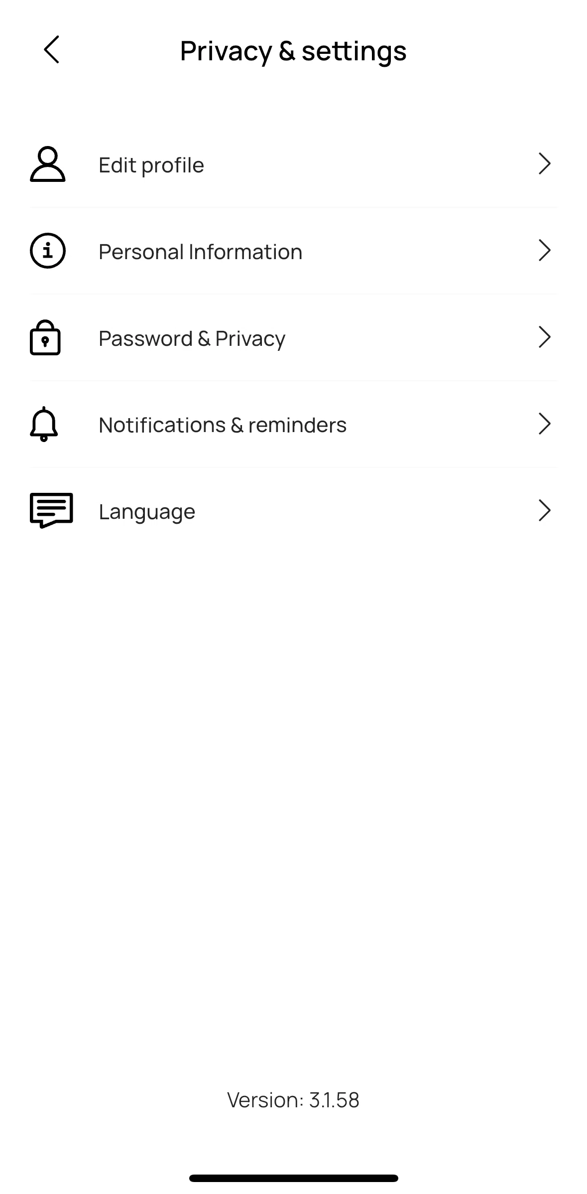 Whering Screen screen in the Editing profile flow