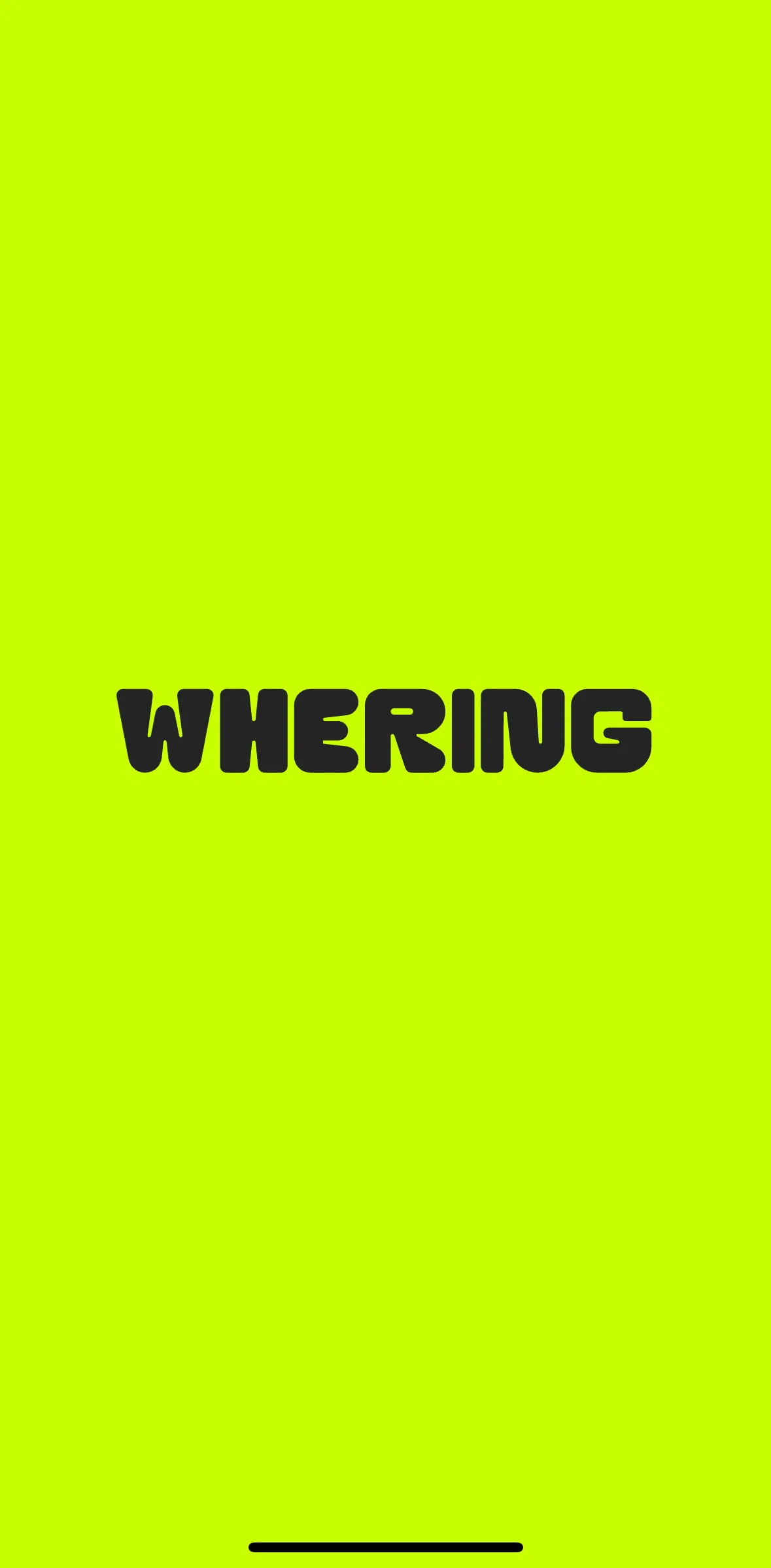 Whering Screen screen in the Onboarding flow