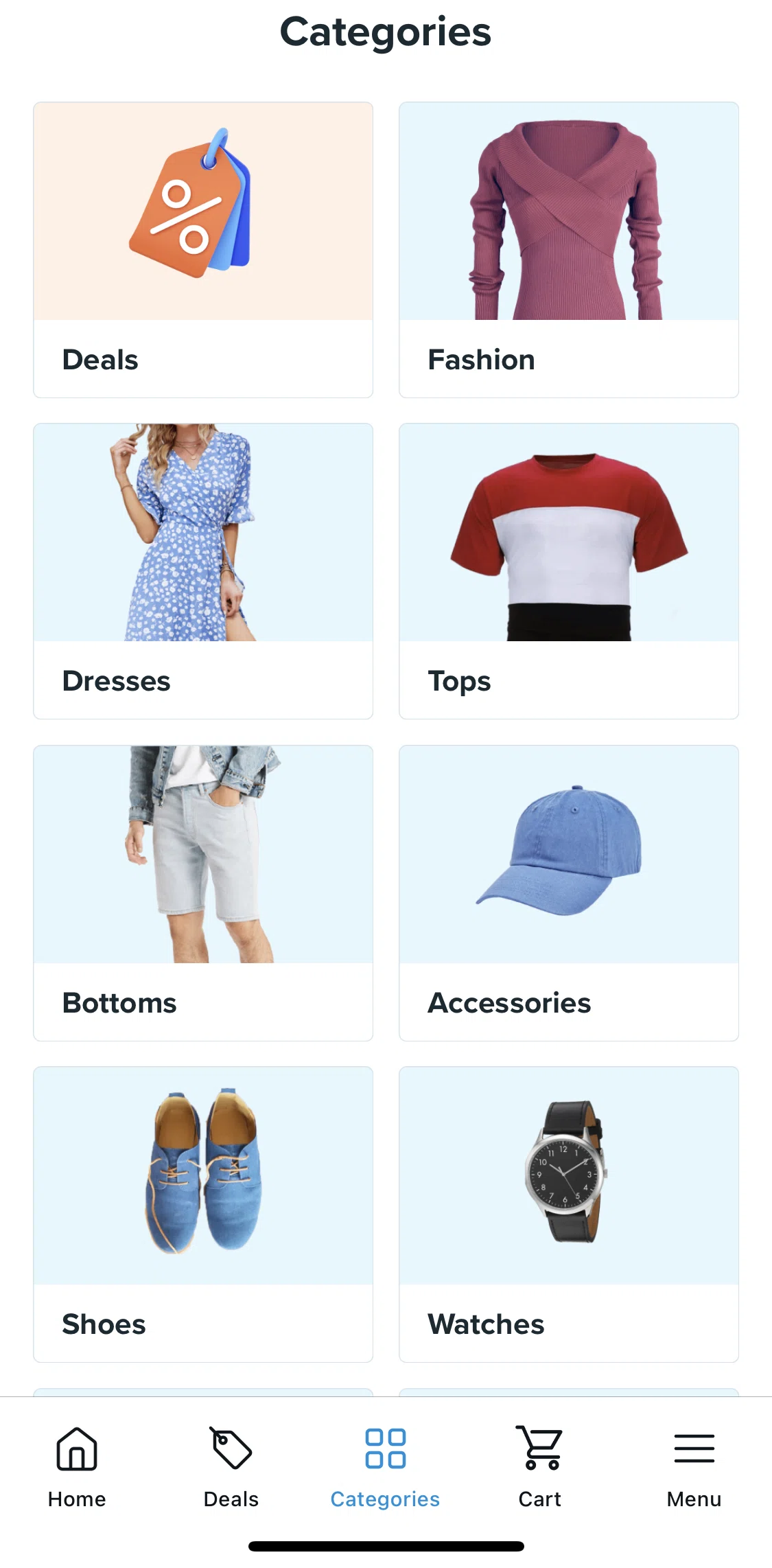 Wish Screen screen in the Explore flow