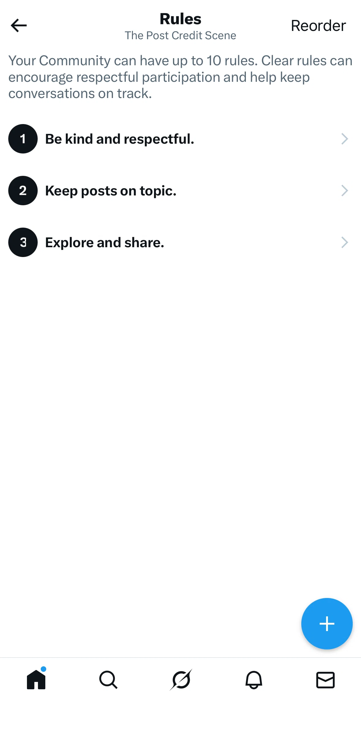 X Screen screen in the Editing a rule flow