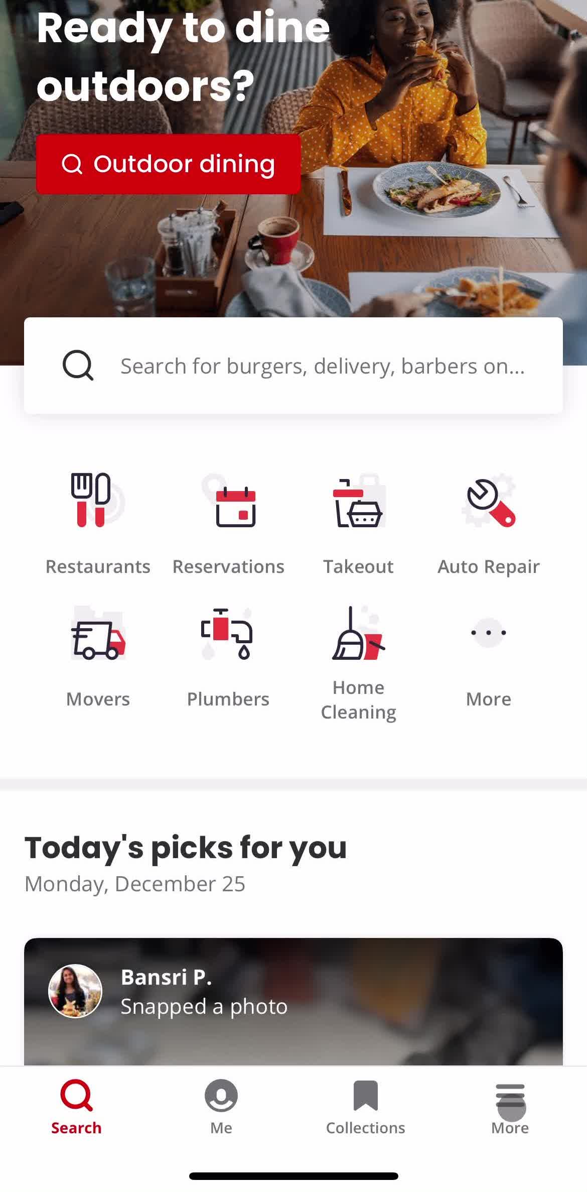 Yelp Logging In preview