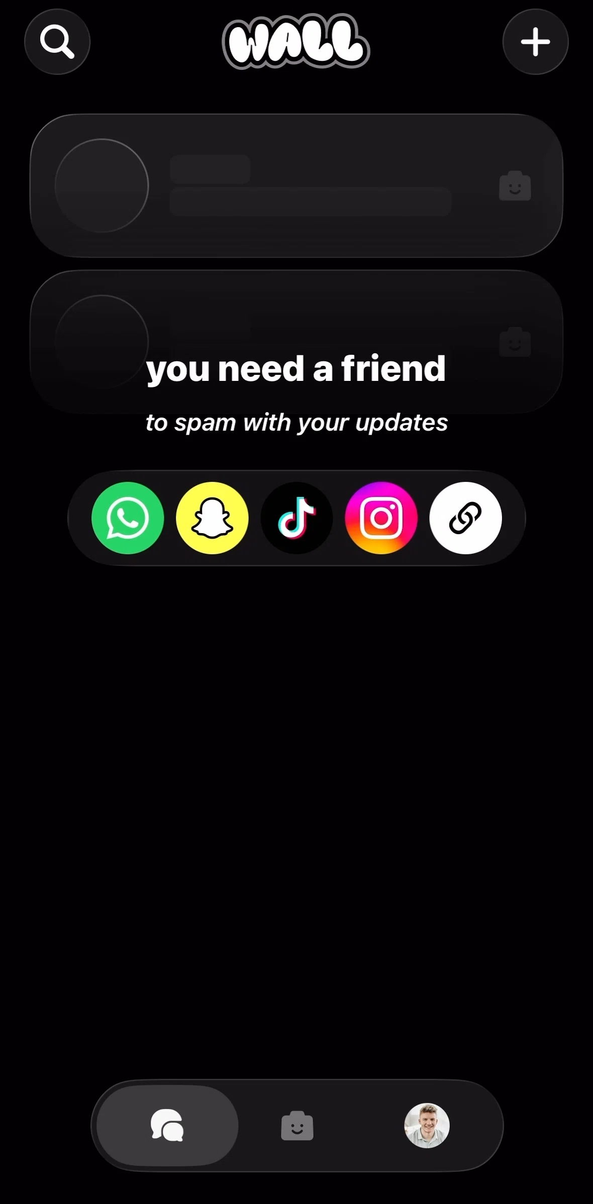 yope Screen screen in the Chat flow